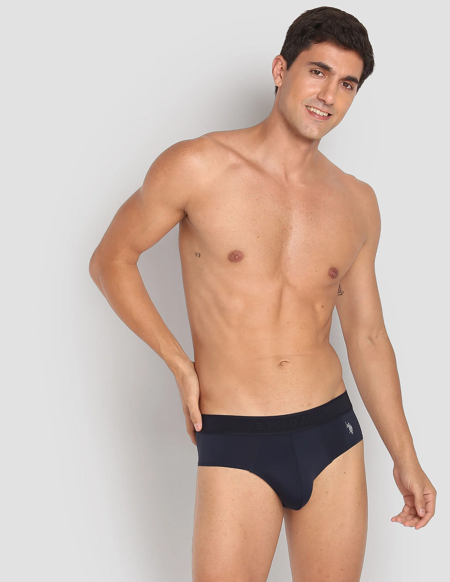 Nylon Stretch Moisture Wicking AB001 Active Briefs - Pack Of 1