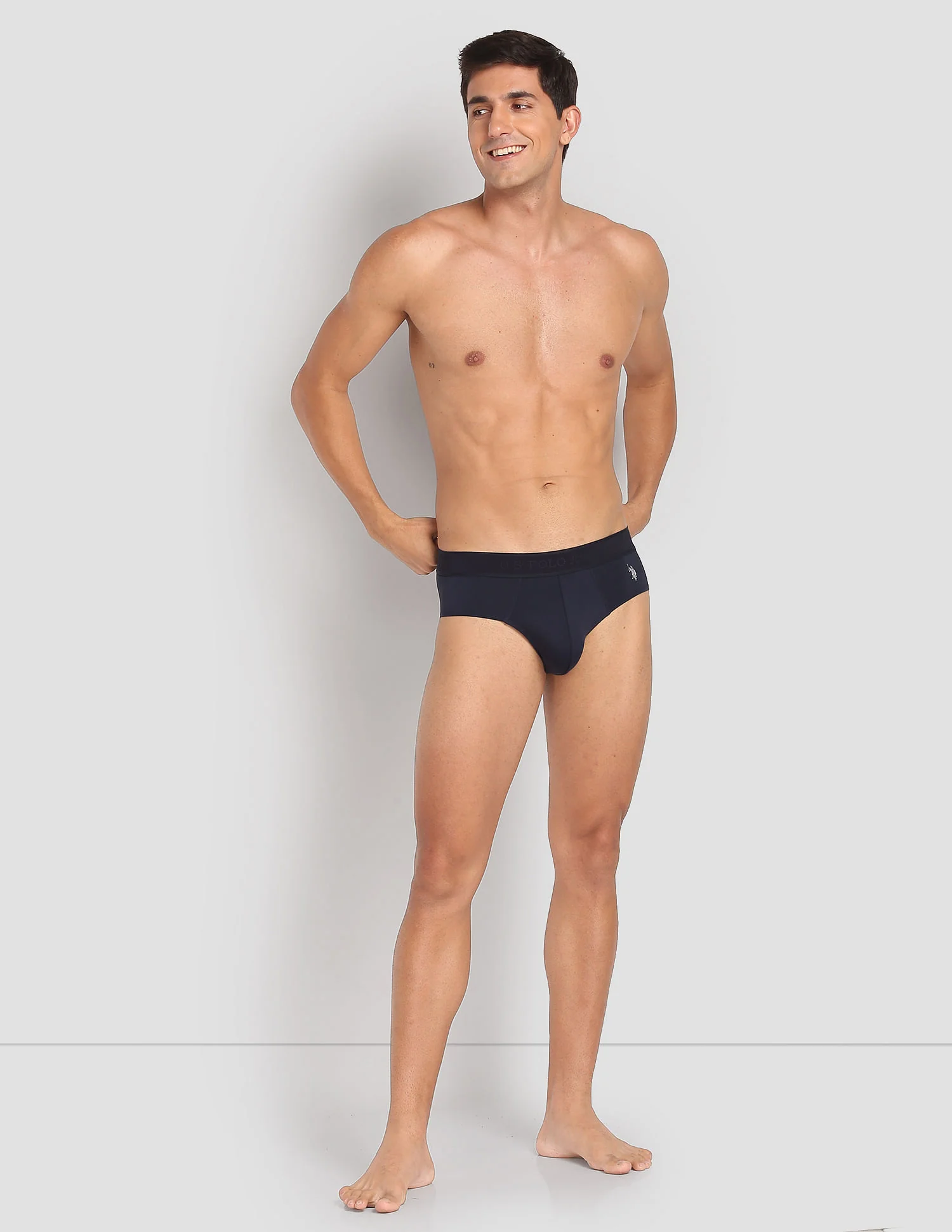 Nylon Stretch Moisture Wicking AB001 Active Briefs - Pack Of 1 - Image 3