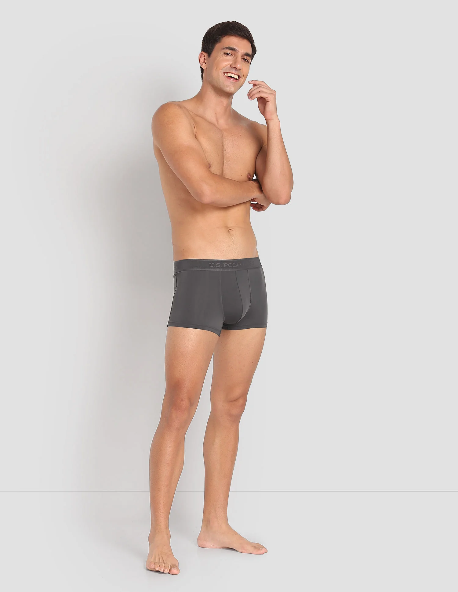 Nylon Stretch Moisture Wicking AT001 Active Trunks - Pack Of 1 - Image 3