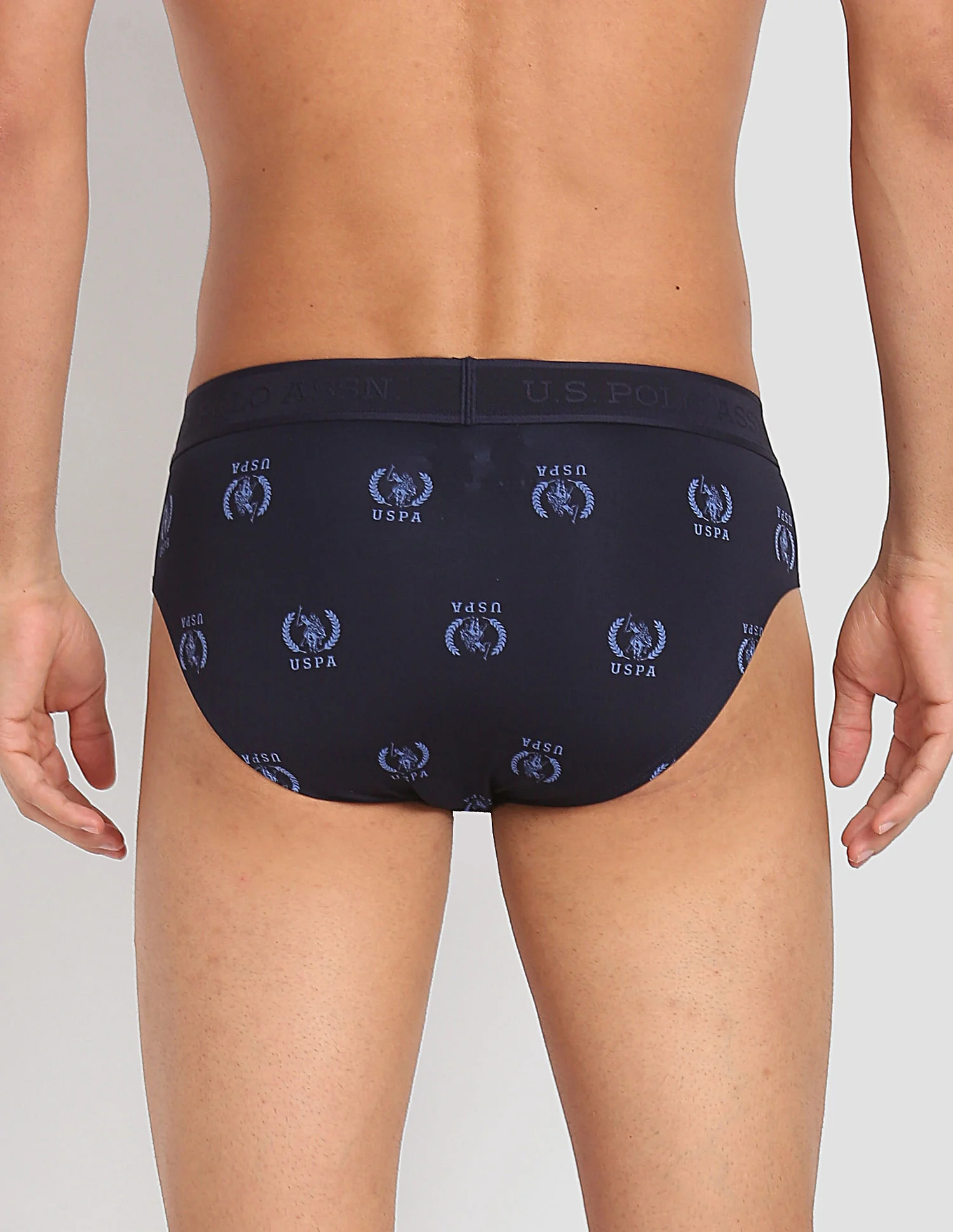 Nylon Stretch Printed AB002 Active Briefs - Pack Of 1 - Image 5