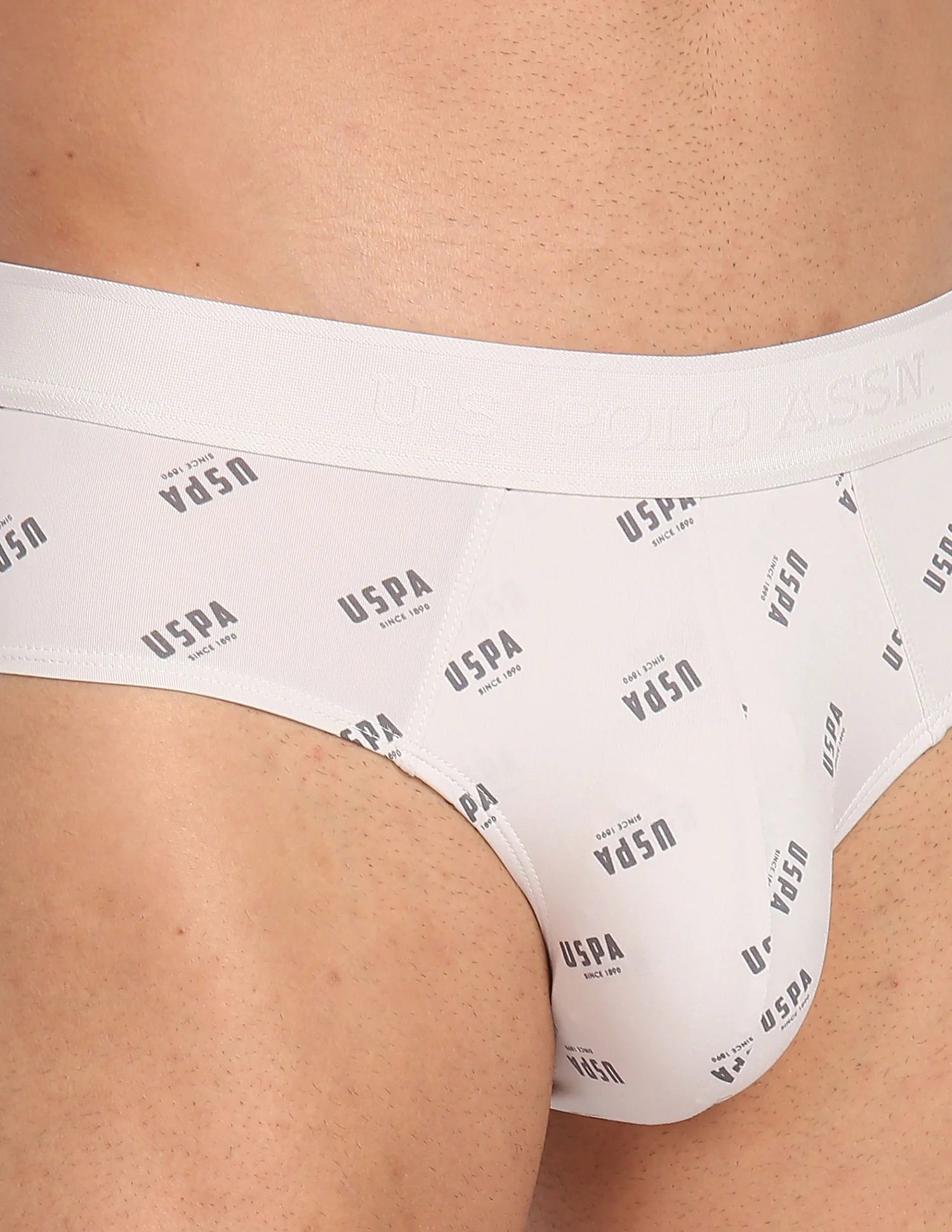 Nylon Stretch Printed AB002 Active Briefs - Pack Of 1 - Image 6