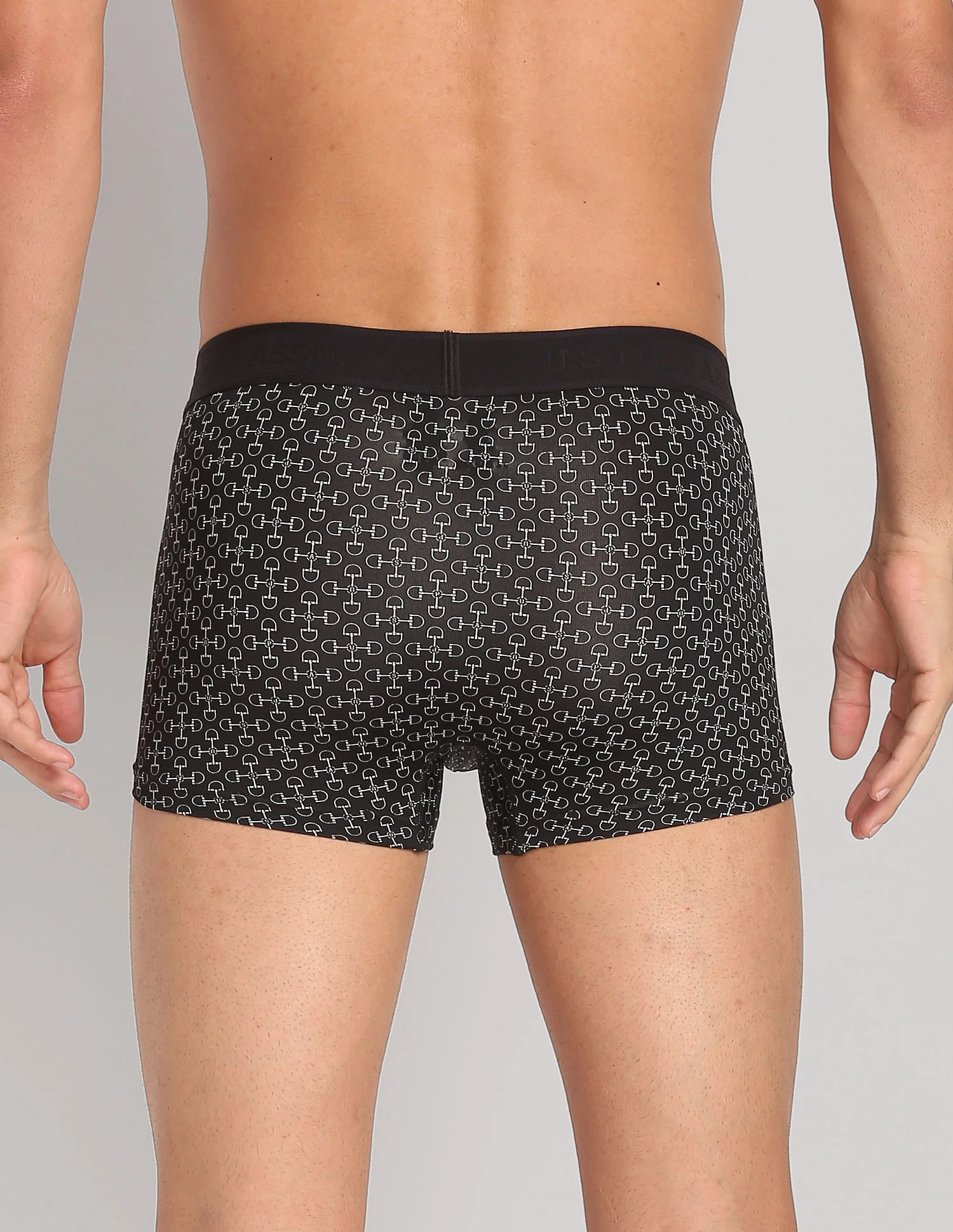Nylon Stretch Printed AT002 Active Trunks - Pack Of 1 - Image 5