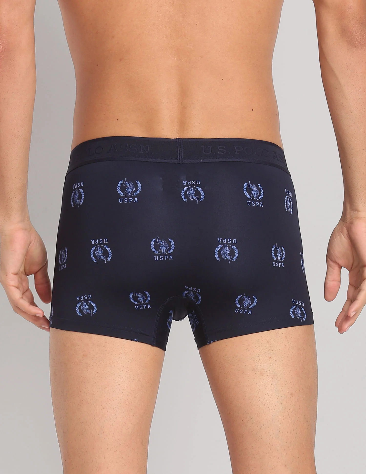 Nylon Stretch Printed AT002 Active Trunks - Pack Of 1 - Image 5