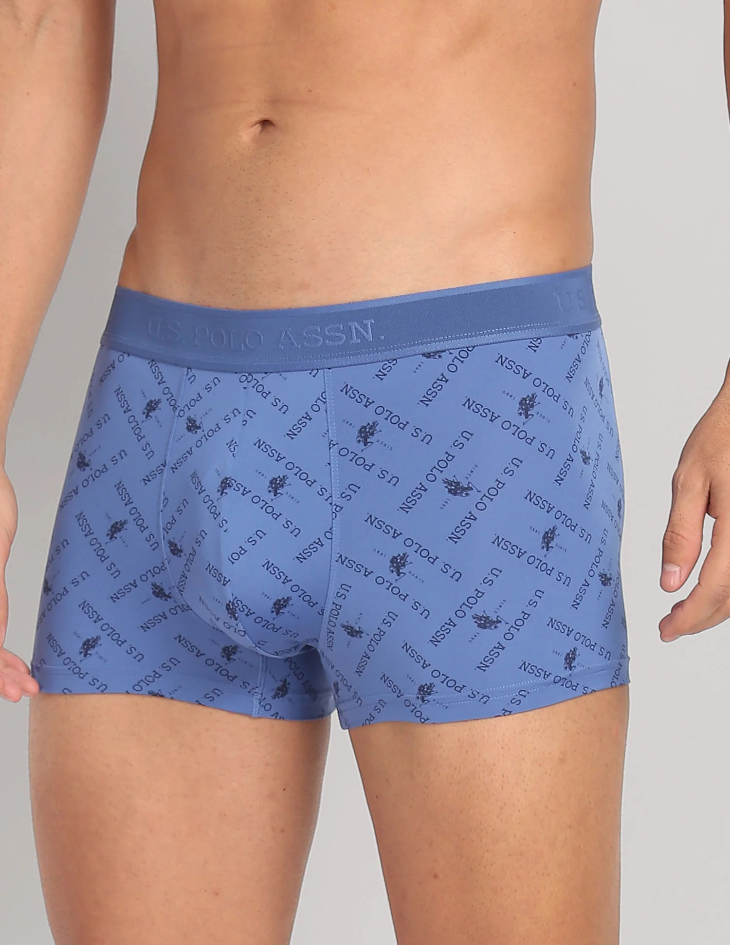 Nylon Stretch Printed AT002 Active Trunks - Pack Of 1 - Image 4
