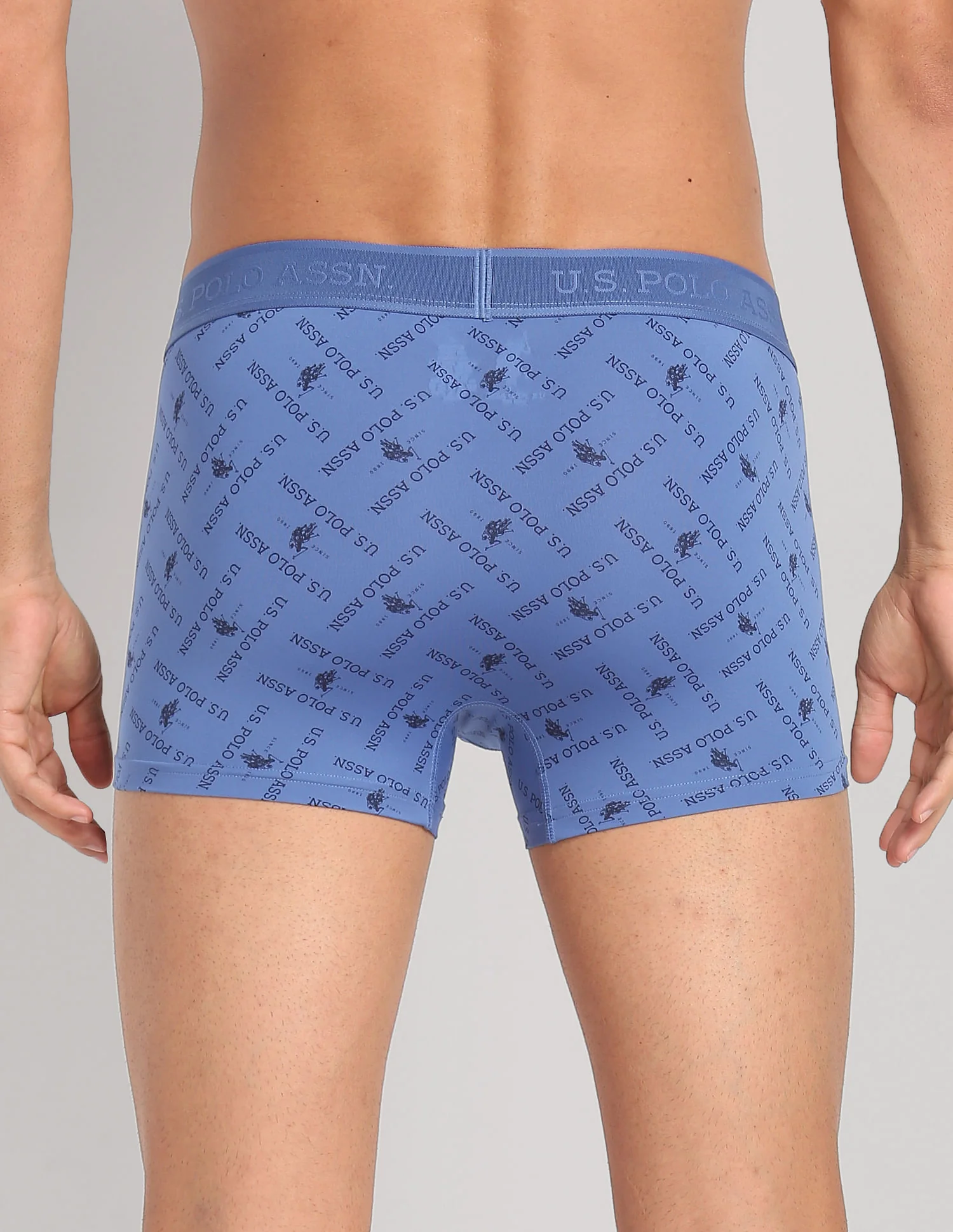Nylon Stretch Printed AT002 Active Trunks - Pack Of 1 - Image 5