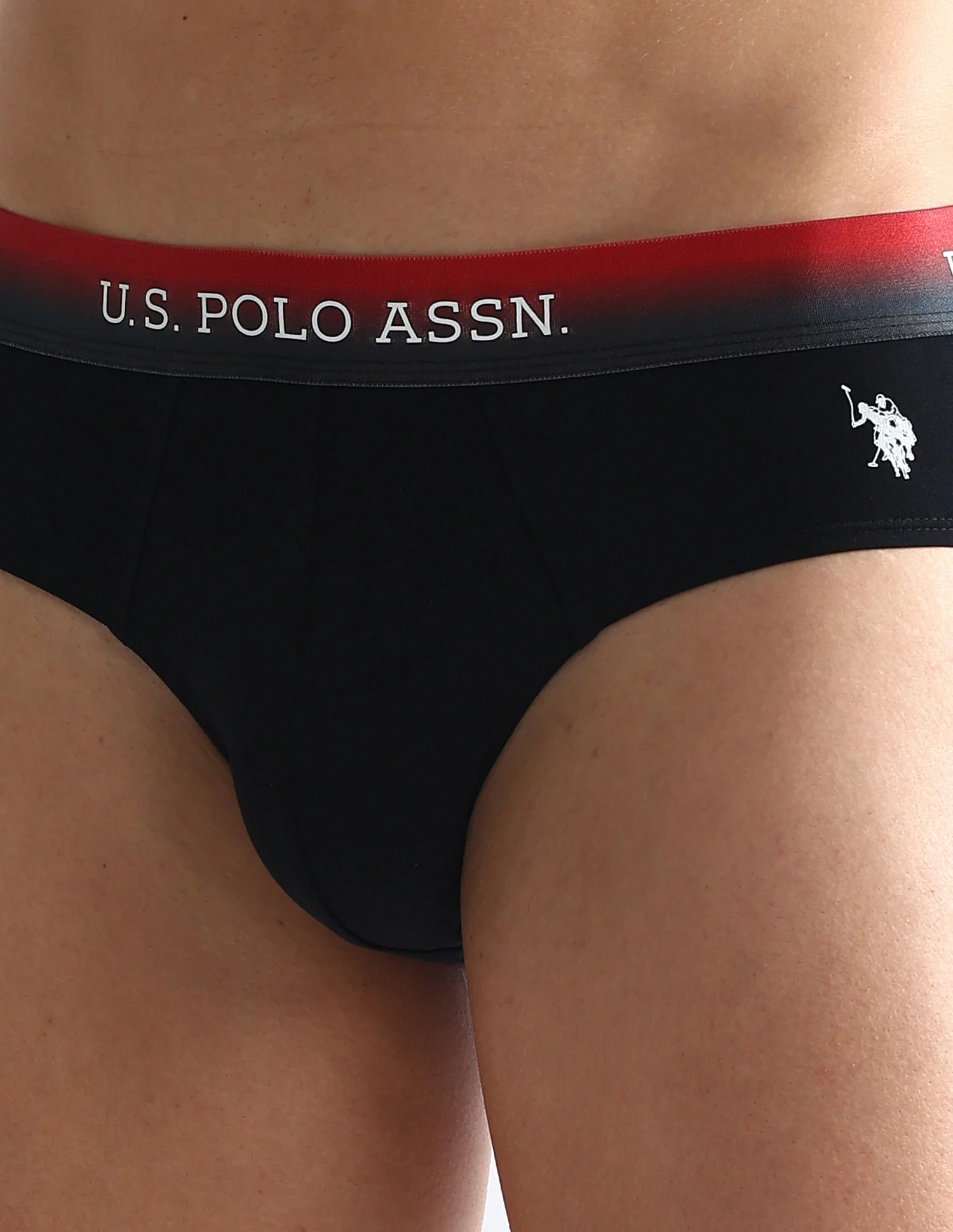 Ombre Waistband Solid OEB05 Briefs - Pack Of 2 - Image 8