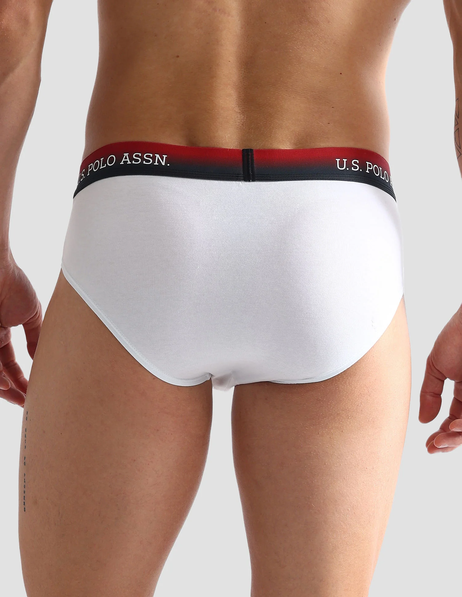 Ombre Waistband Solid OEB05 Briefs - Pack Of 2 - Image 7