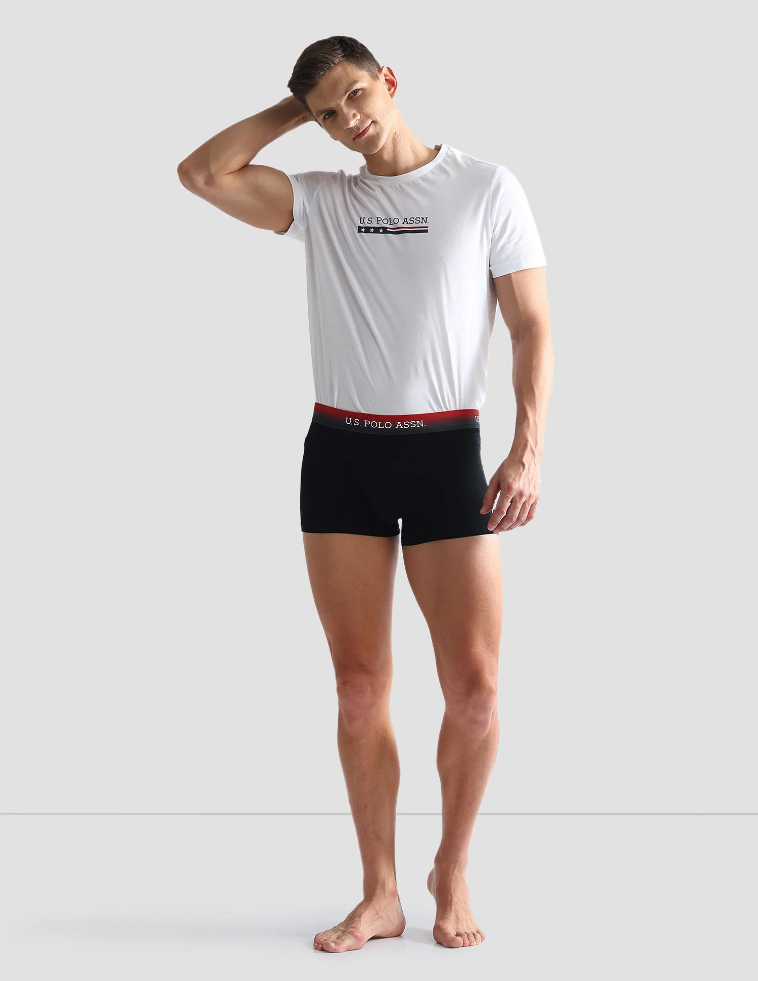 Ombre Waistband Solid OET05 Trunks - Pack Of 2 - Image 4
