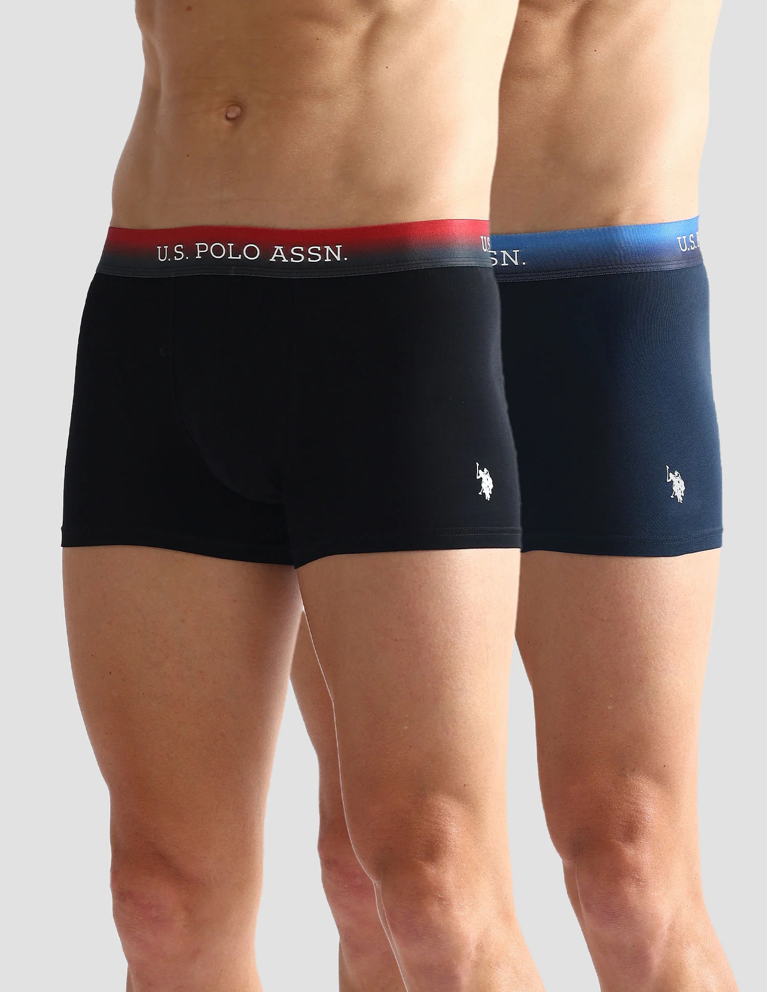 Ombre Waistband Solid OET05 Trunks - Pack Of 2 - Image 6
