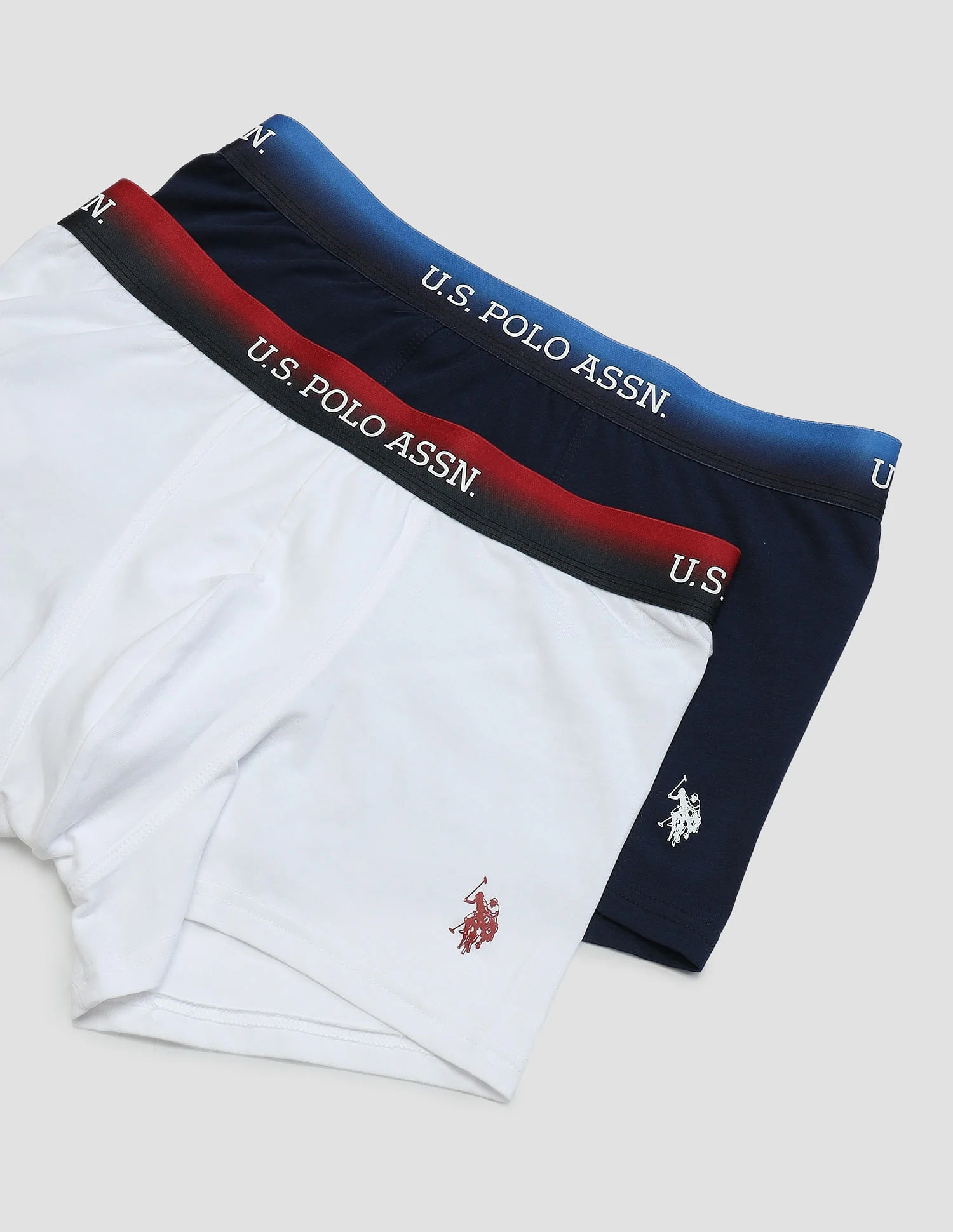 Ombre Waistband Solid OET05 Trunks - Pack Of 2 - Image 2