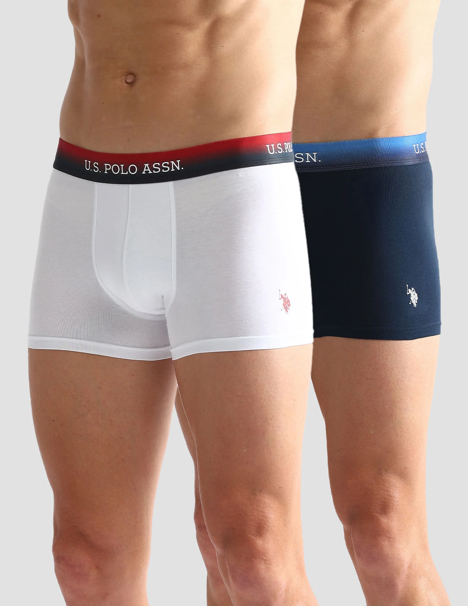 Ombre Waistband Solid OET05 Trunks - Pack Of 2 - Image 6