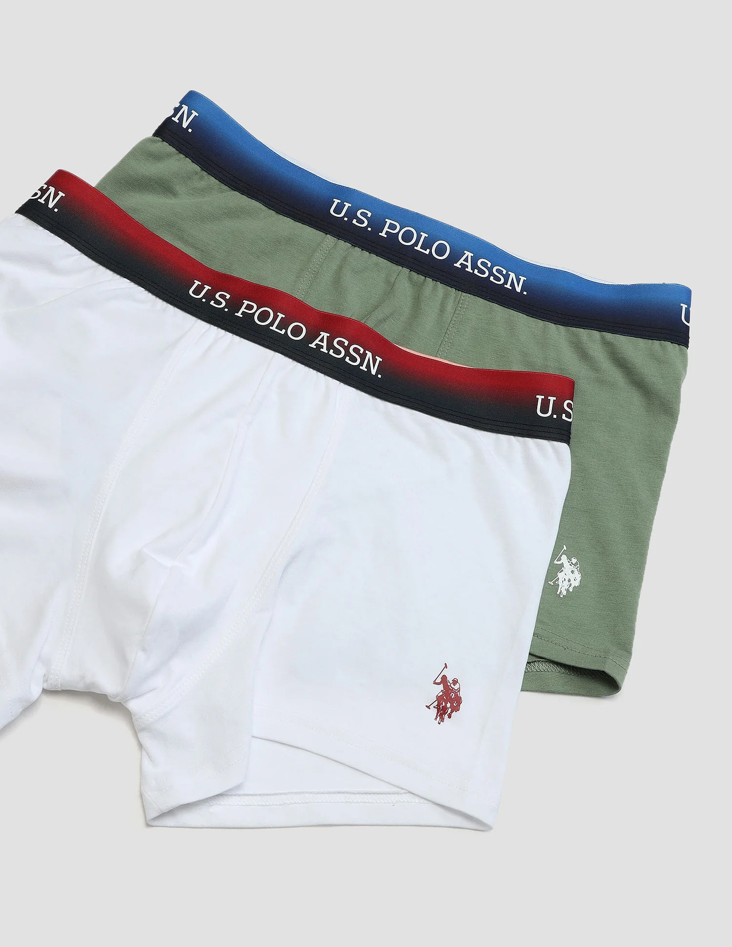 Ombre Waistband Solid OET05 Trunks - Pack Of 2 - Image 2