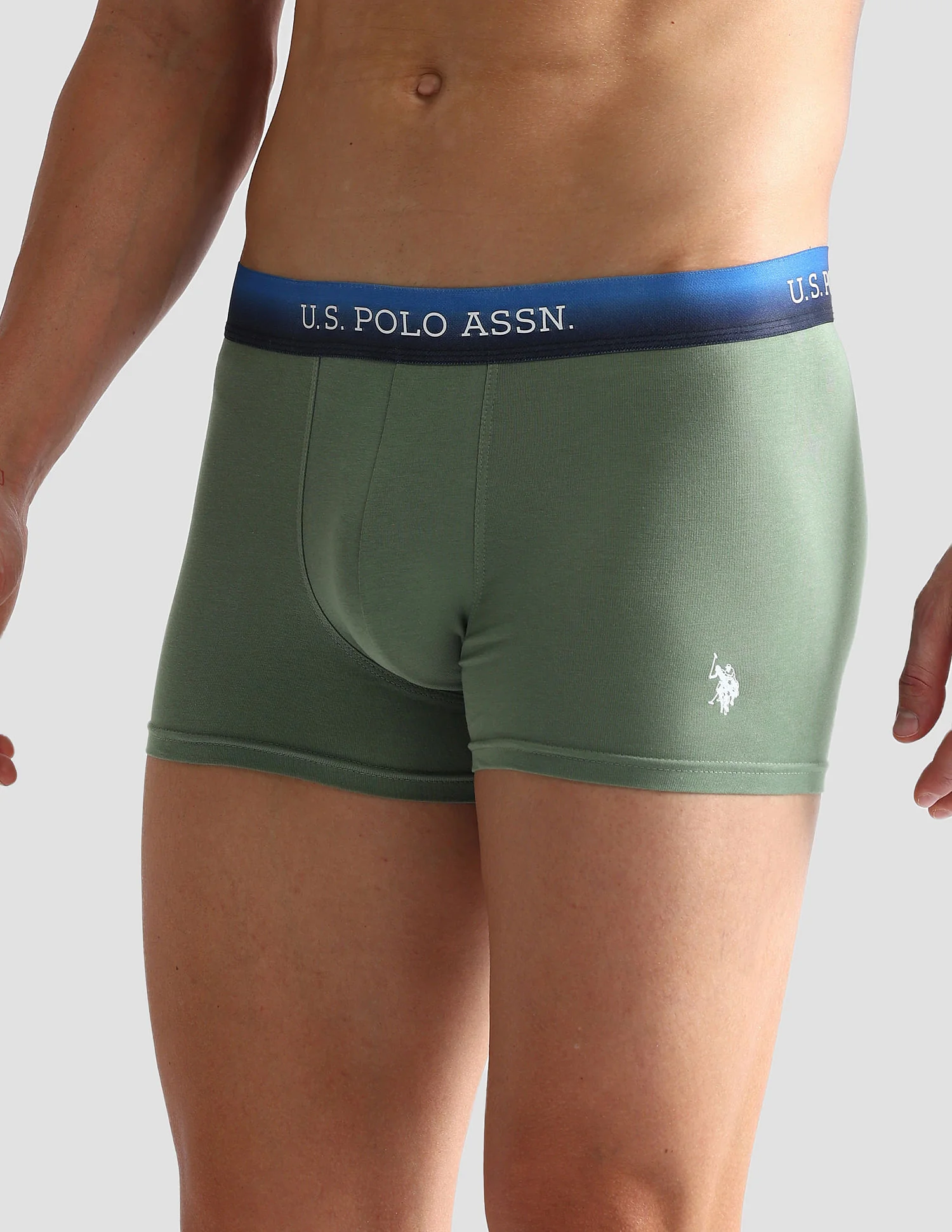 Ombre Waistband Solid OET05 Trunks - Pack Of 2 - Image 5