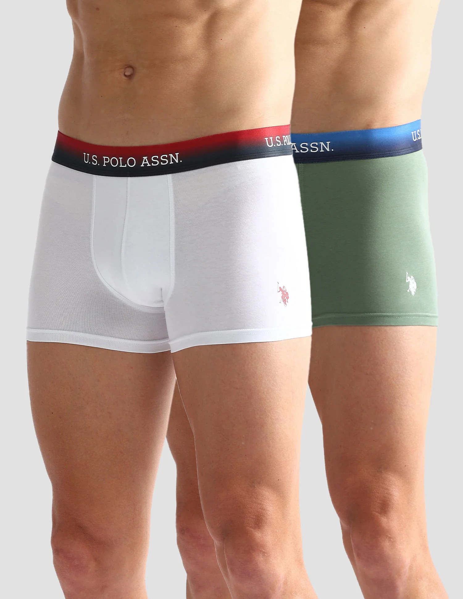 Ombre Waistband Solid OET05 Trunks - Pack Of 2 - Image 6