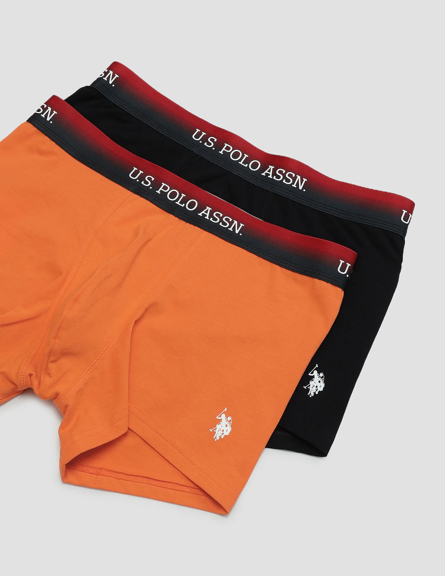 Ombre Waistband Solid OET05 Trunks - Pack Of 2 - Image 2