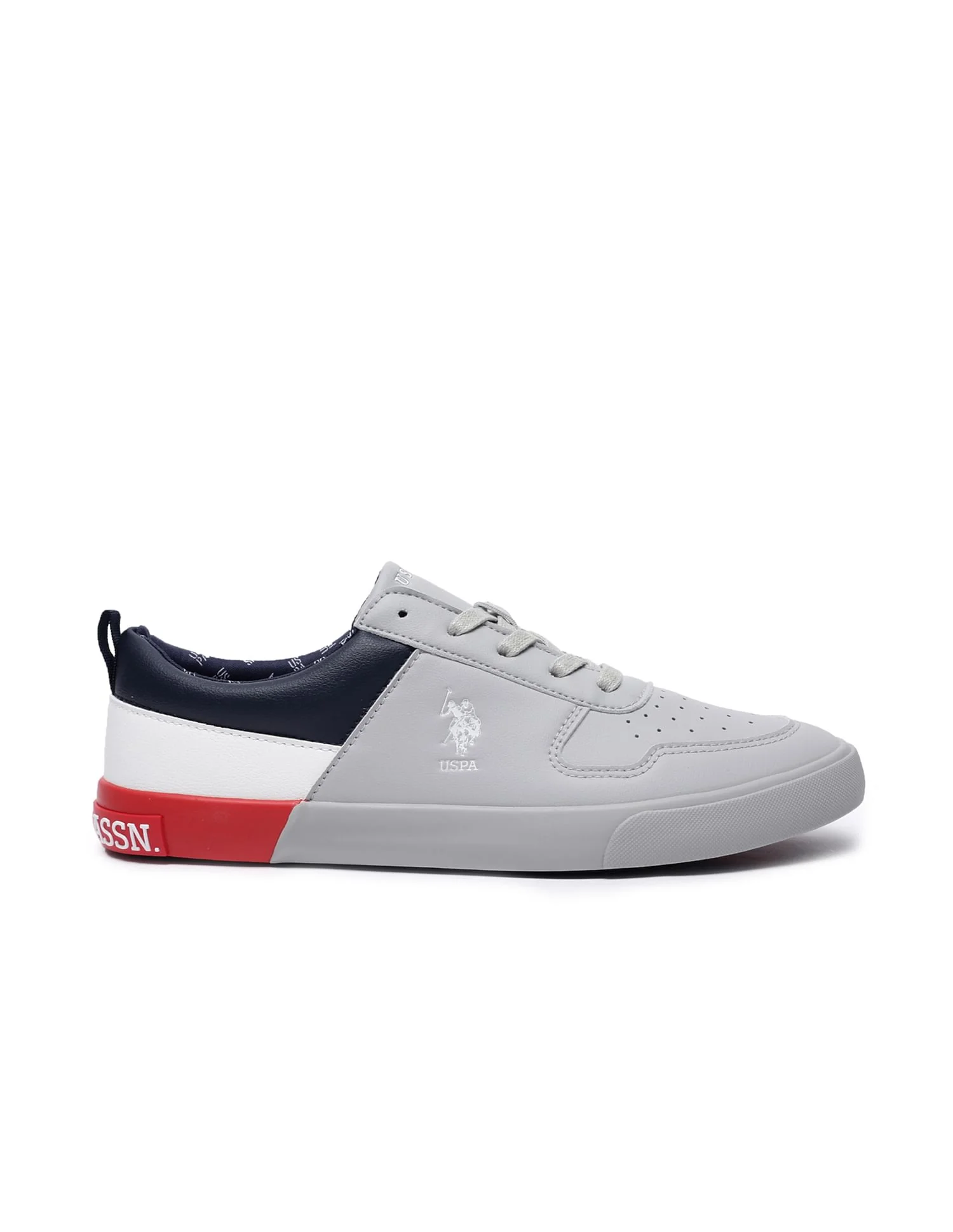 Panelled Colour Block Clanal Sneakers - Image 4