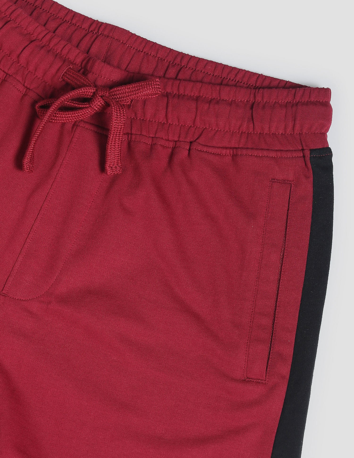 Panelled Cotton OES01 Lounge Shorts - Pack Of 1 - Image 2