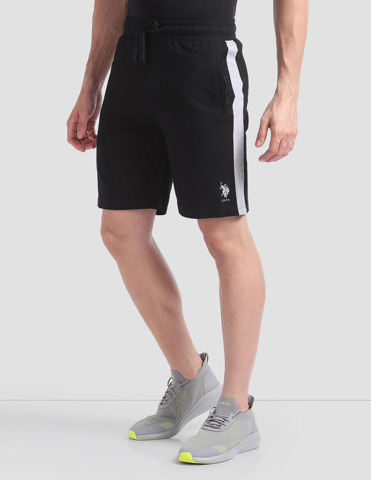 Panelled Cotton OES01 Lounge Shorts - Pack Of 1 - Image 4