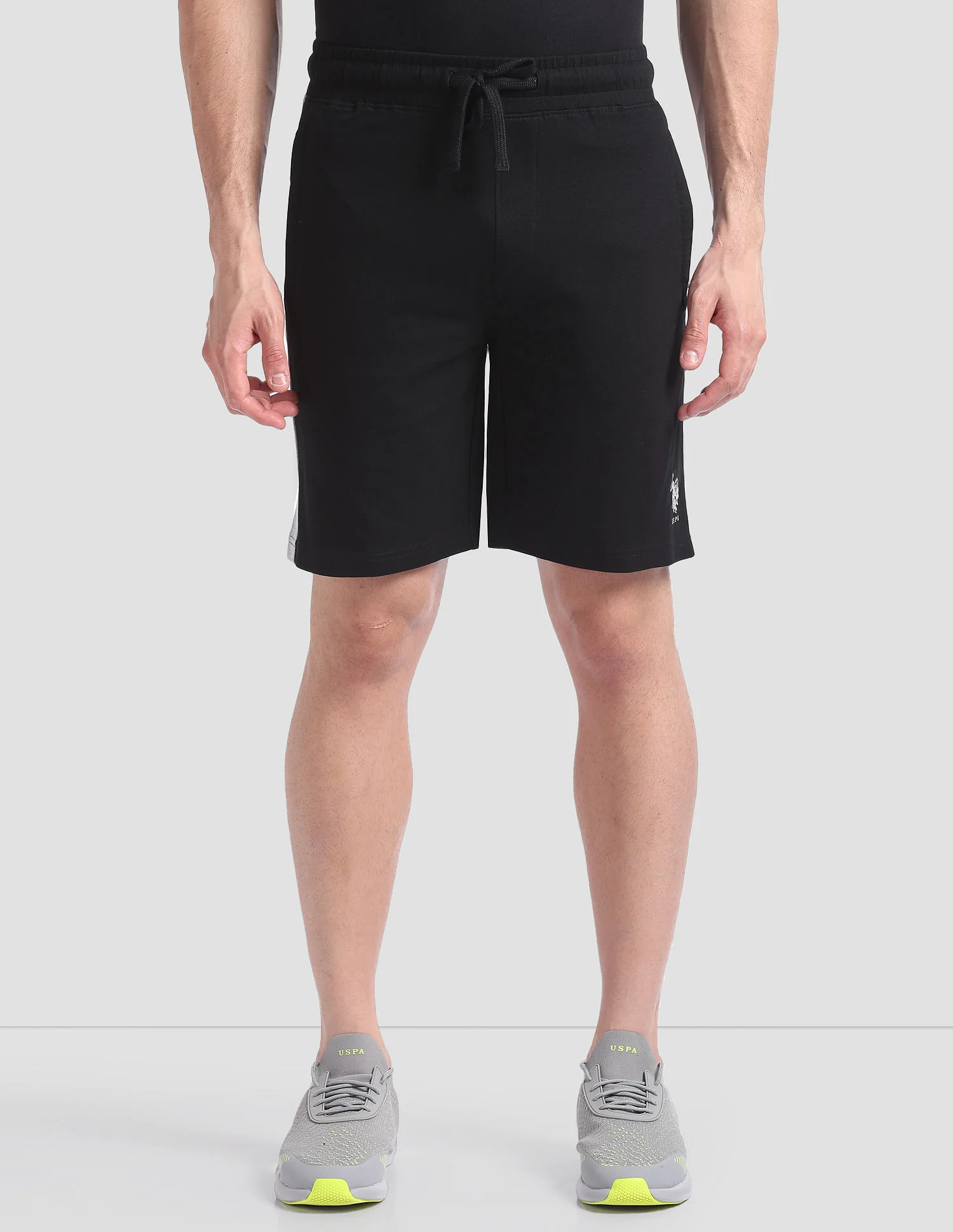 Panelled Cotton OES01 Lounge Shorts - Pack Of 1 - Image 6
