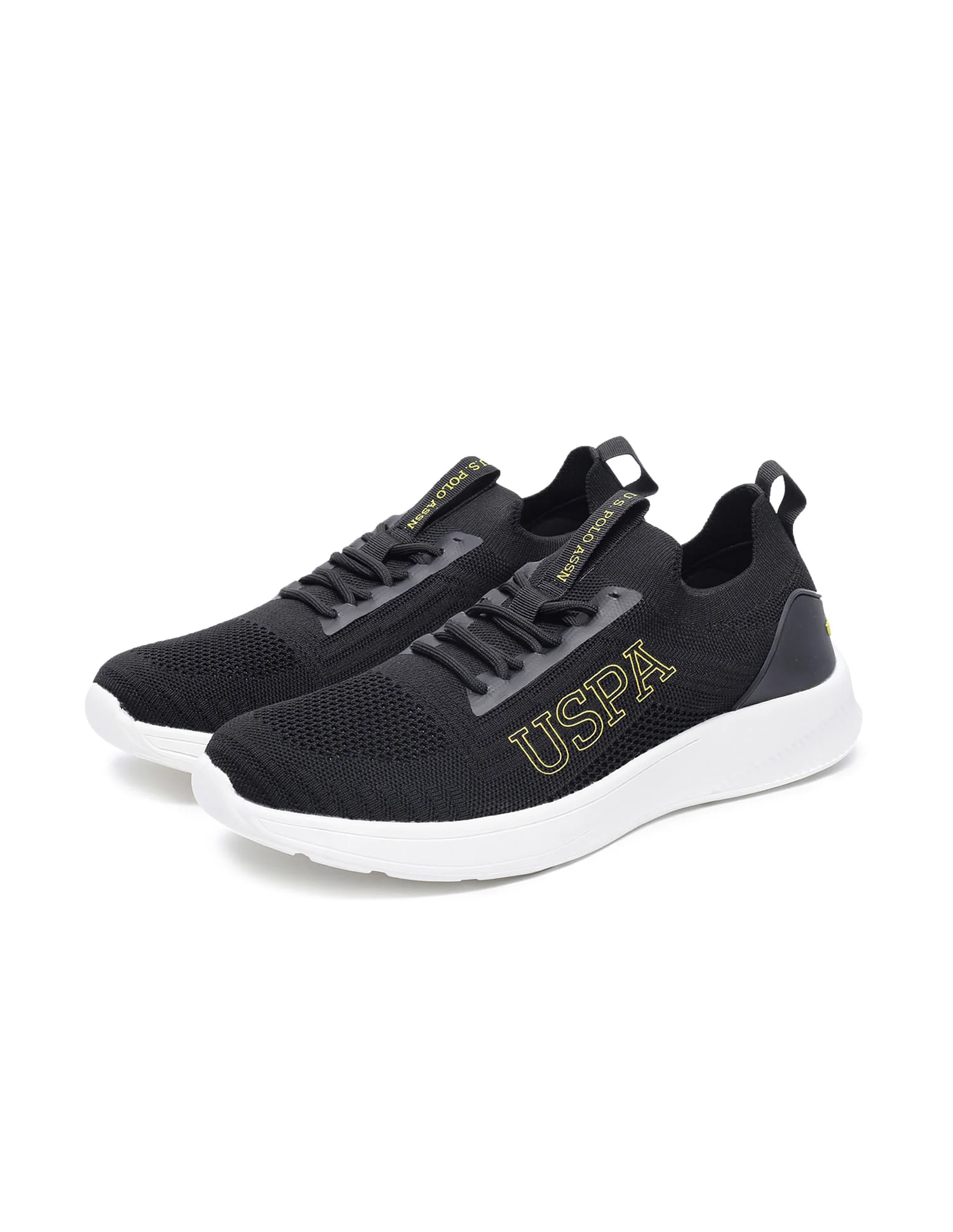Panelled Flyknit Solid Callum Sneakers - Image 2