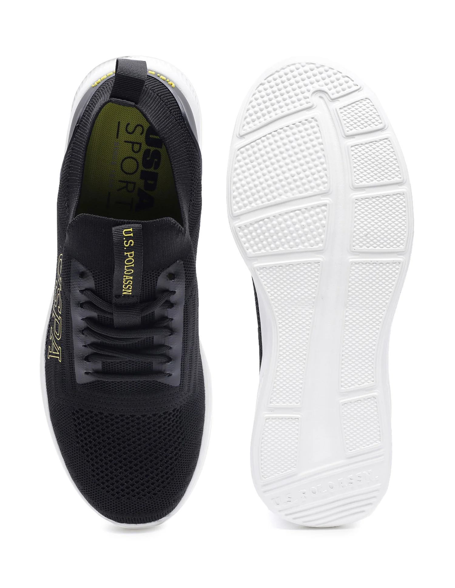 Panelled Flyknit Solid Callum Sneakers - Image 5