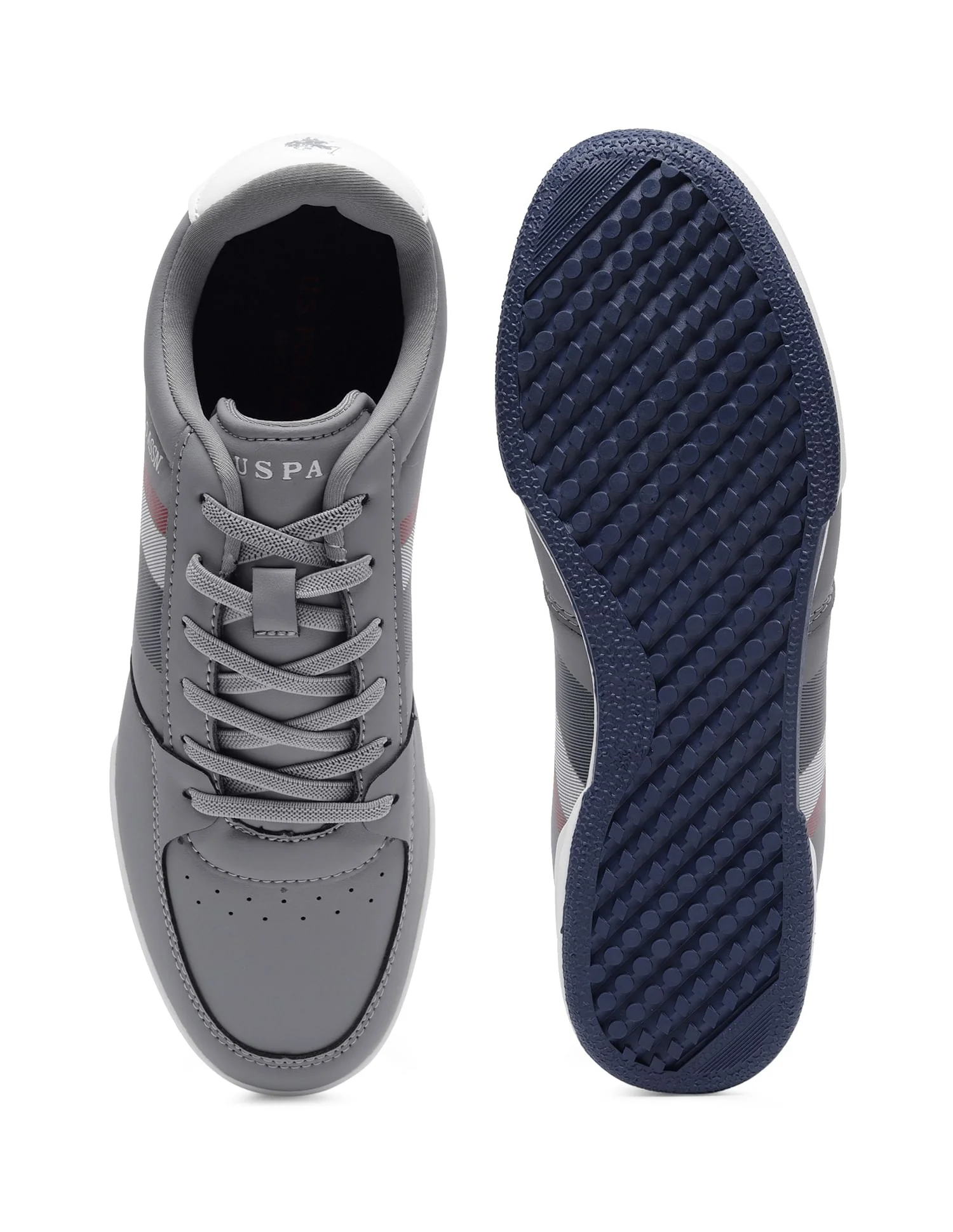 Men Panelled Lace Up Anders Sneakers - Image 6