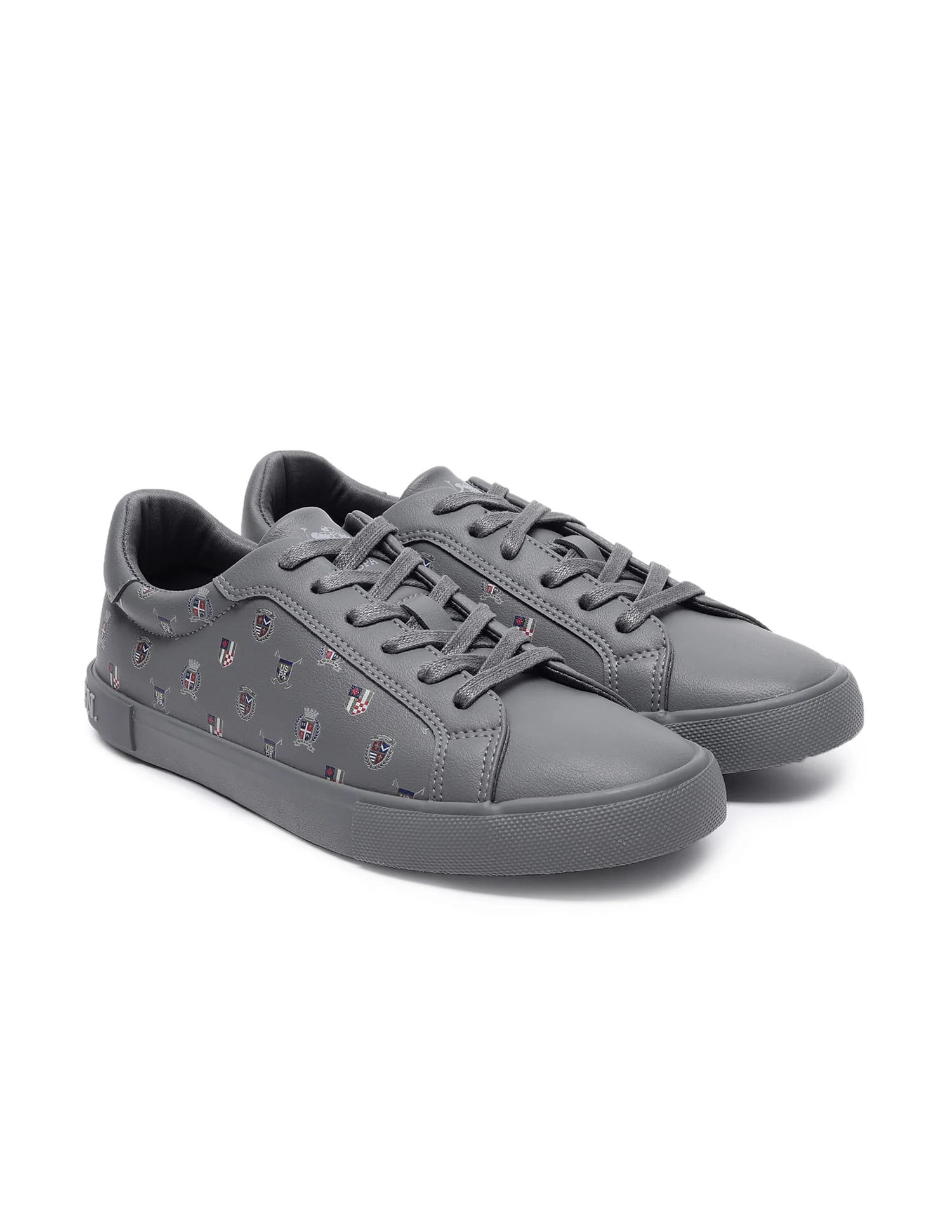 Panelled Logo Print Barry Sneakers - Image 2