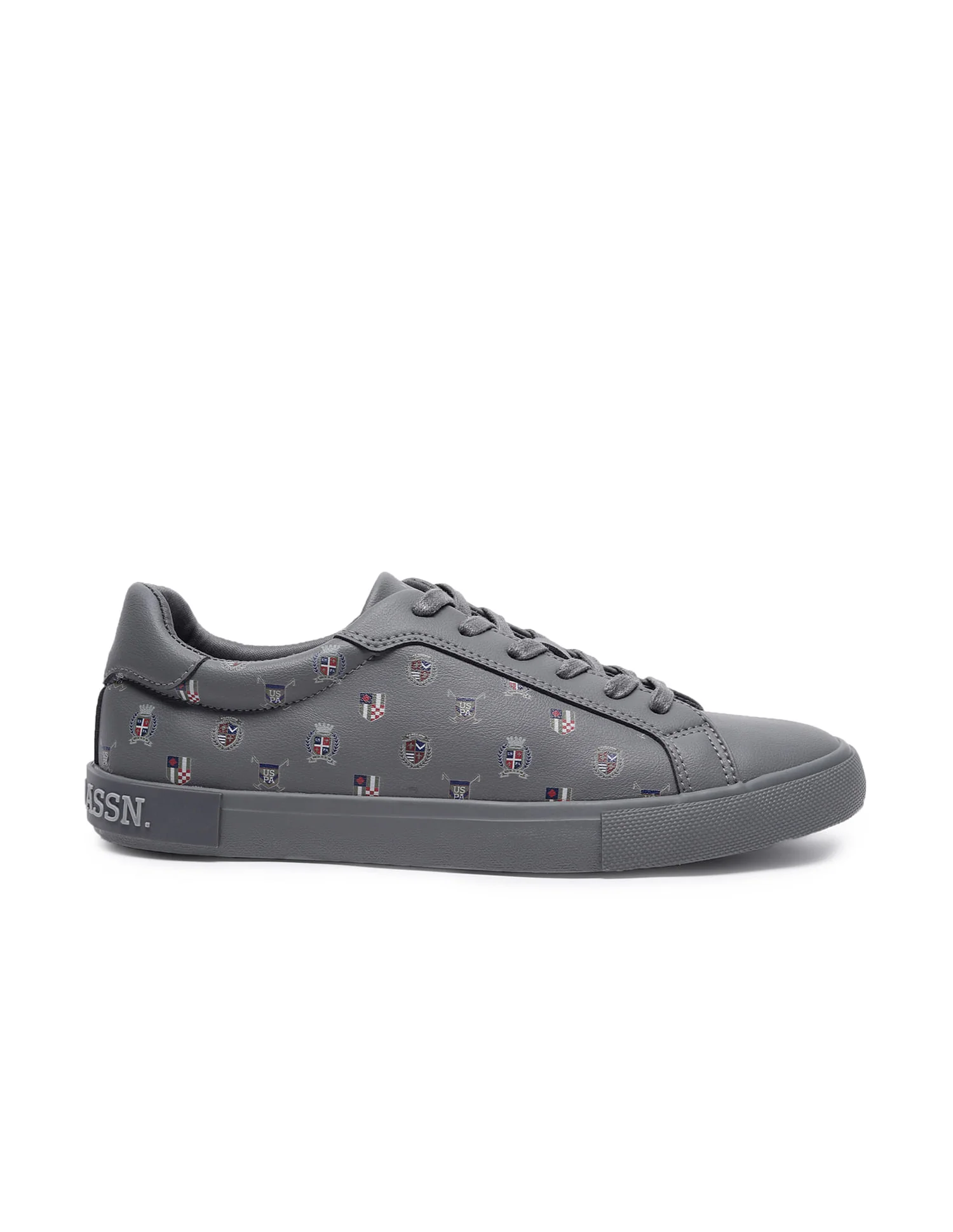 Panelled Logo Print Barry Sneakers - Image 4