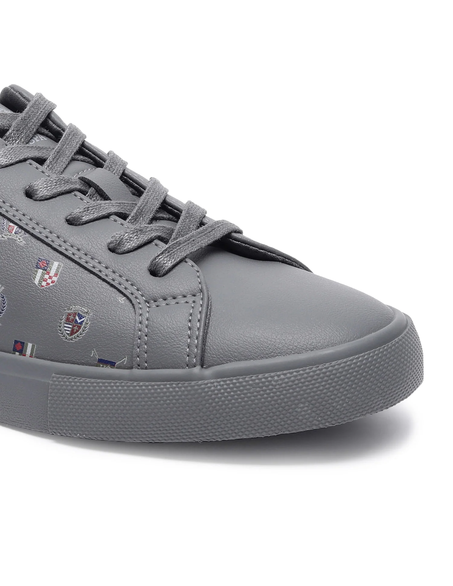 Panelled Logo Print Barry Sneakers - Image 7
