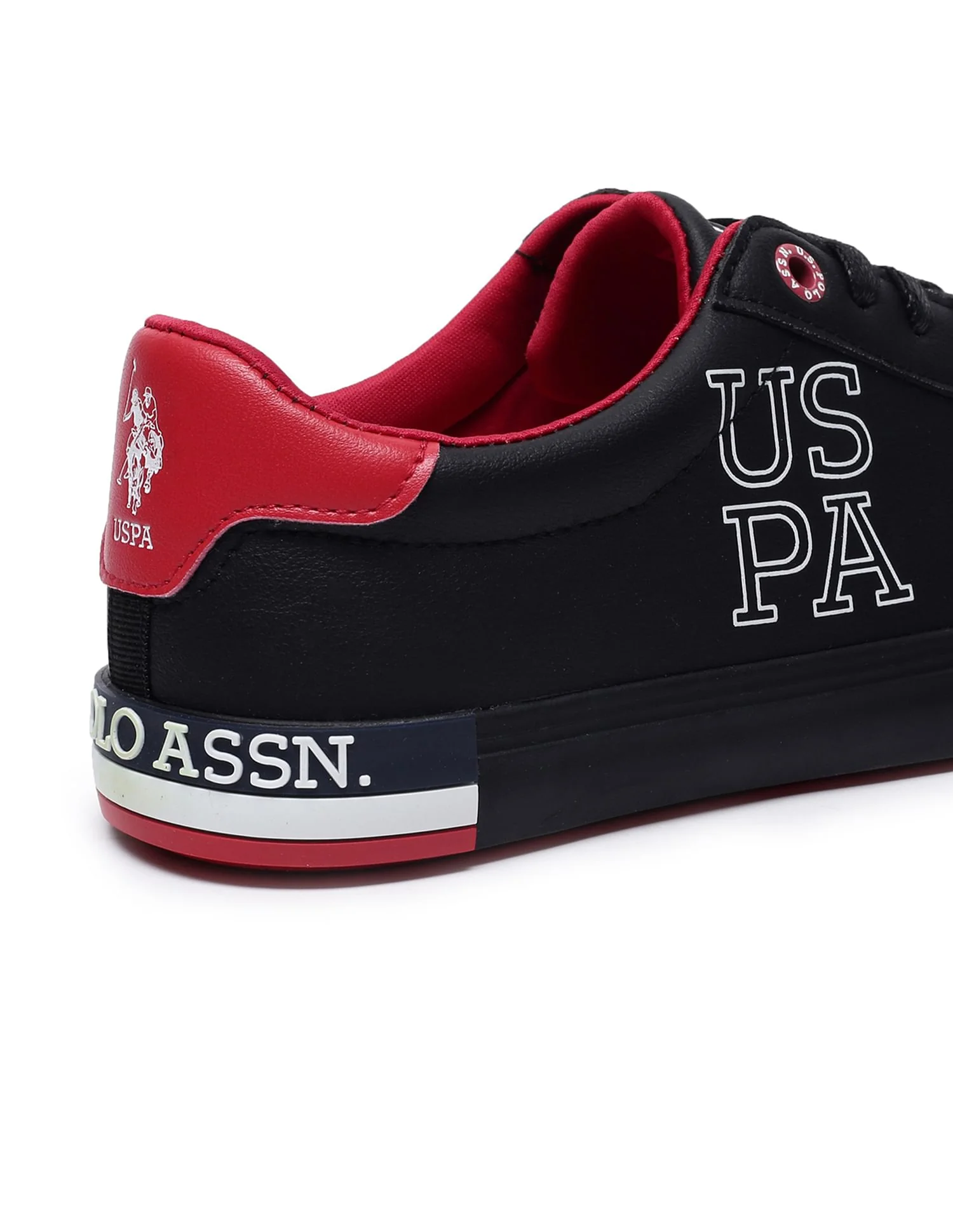 Men Panelled Logo Print Ramus Sneakers - Image 7