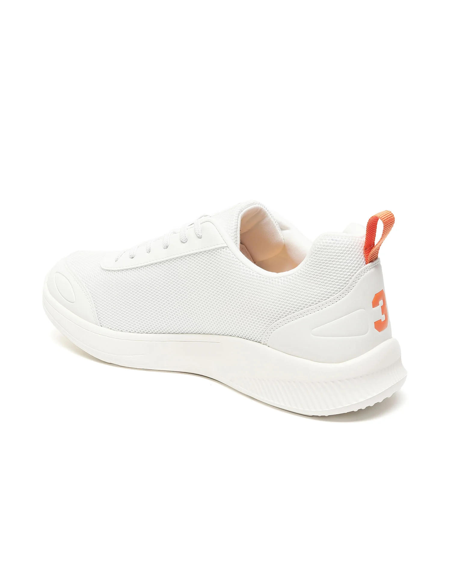 Panelled Logo Print Sneakers - Image 3