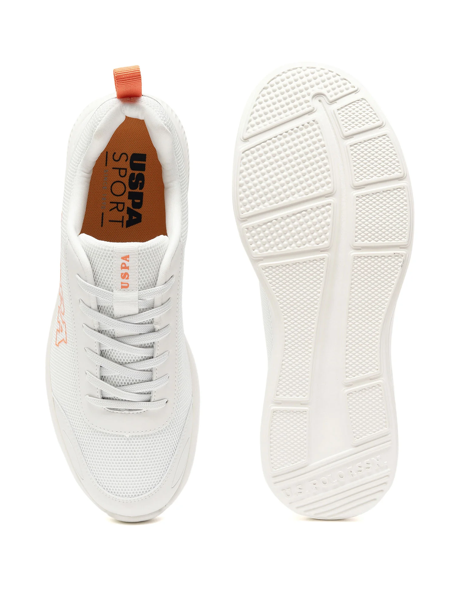 Panelled Logo Print Sneakers - Image 5