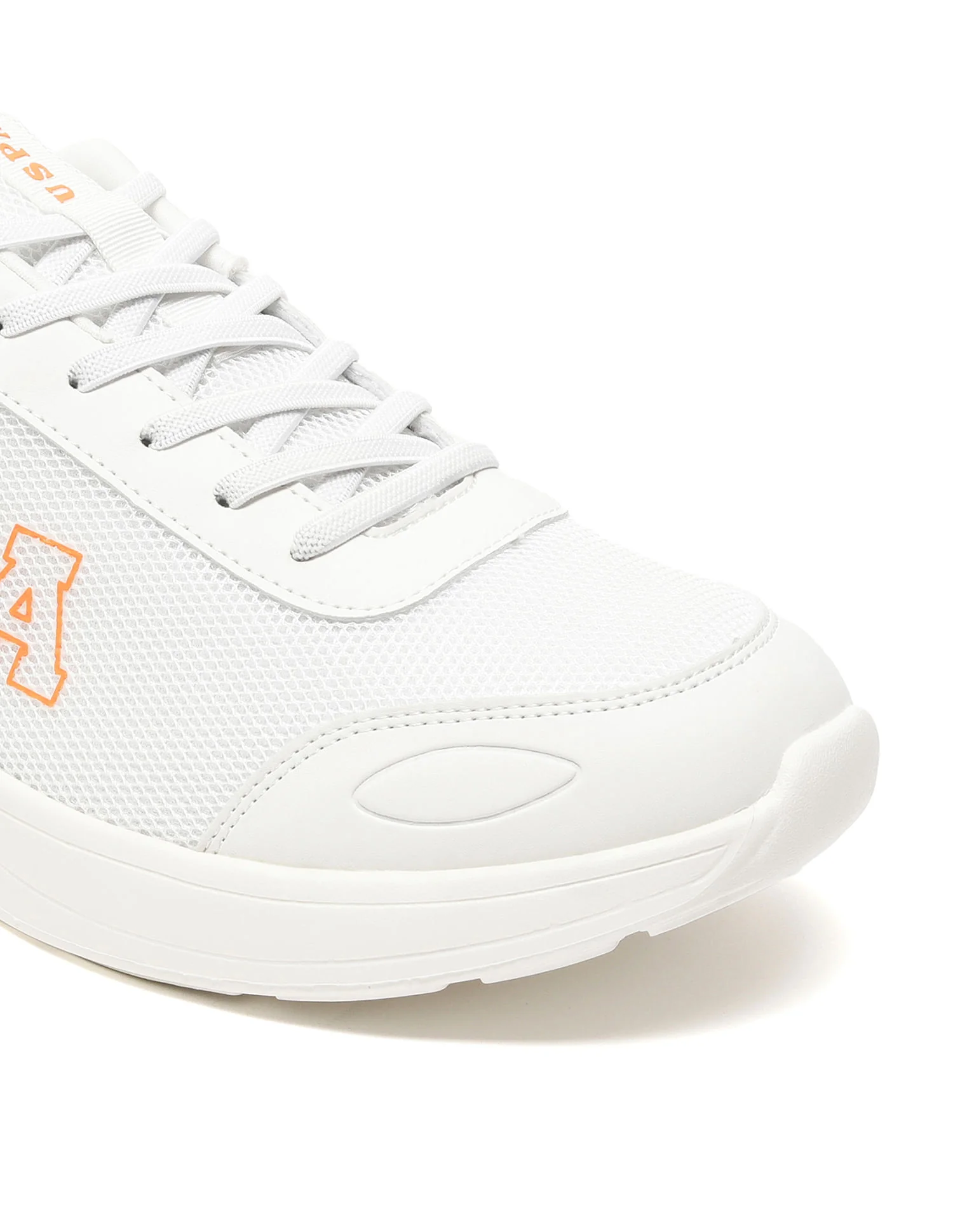 Panelled Logo Print Sneakers - Image 7