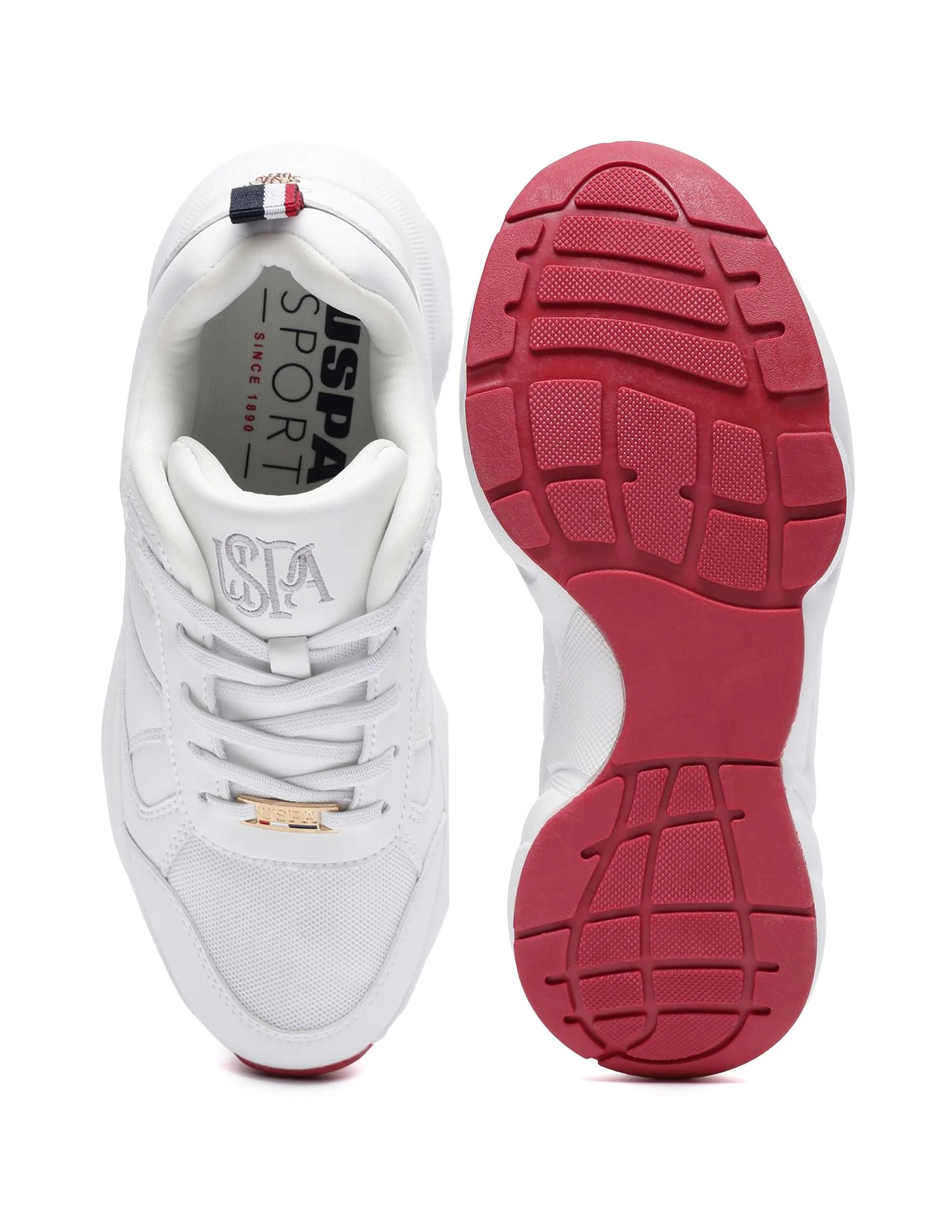 Women Panelled Lace Up Sneakers - Image 6