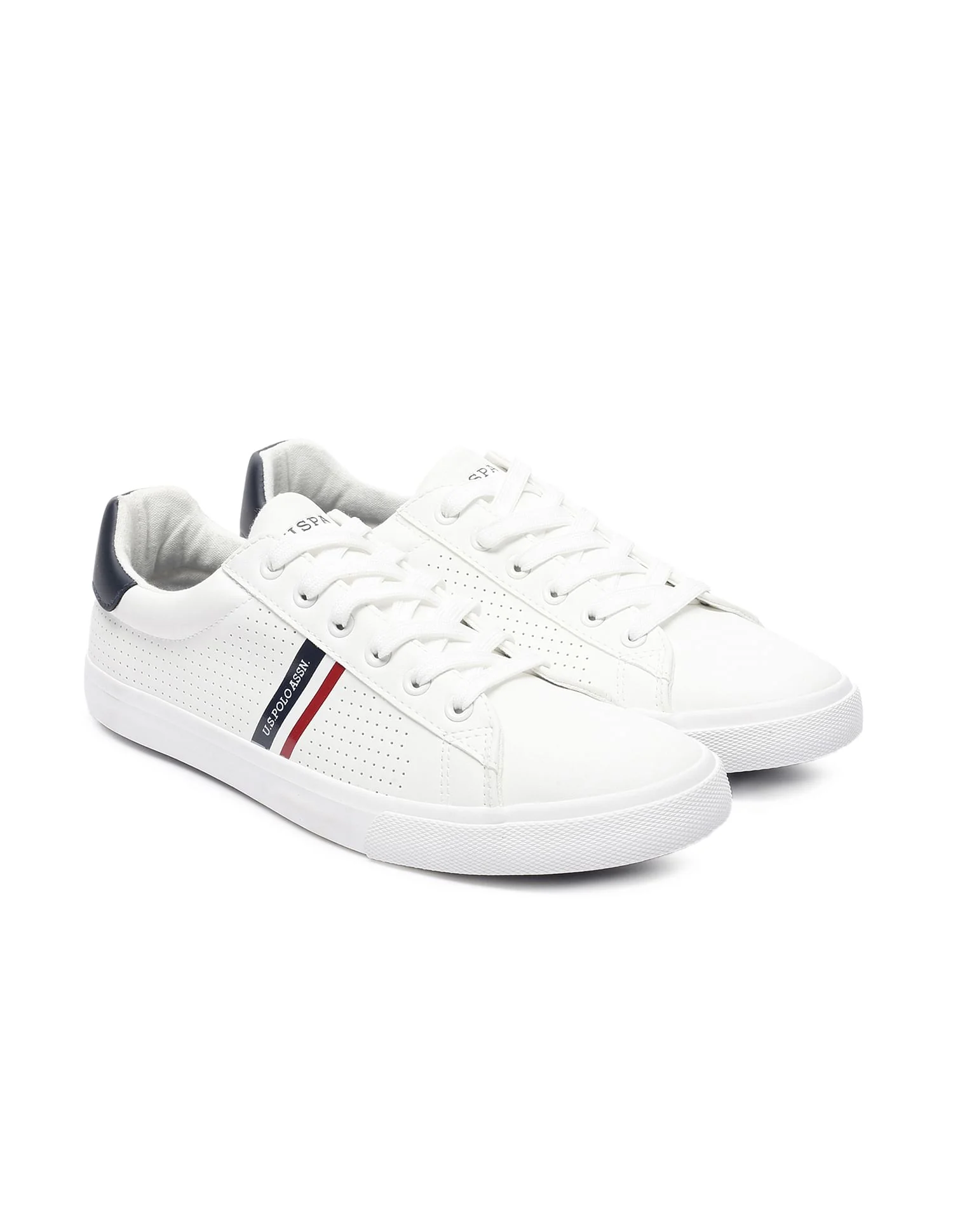 Men Perforated Lace Up Carpon 2.0 Sneakers - Image 3