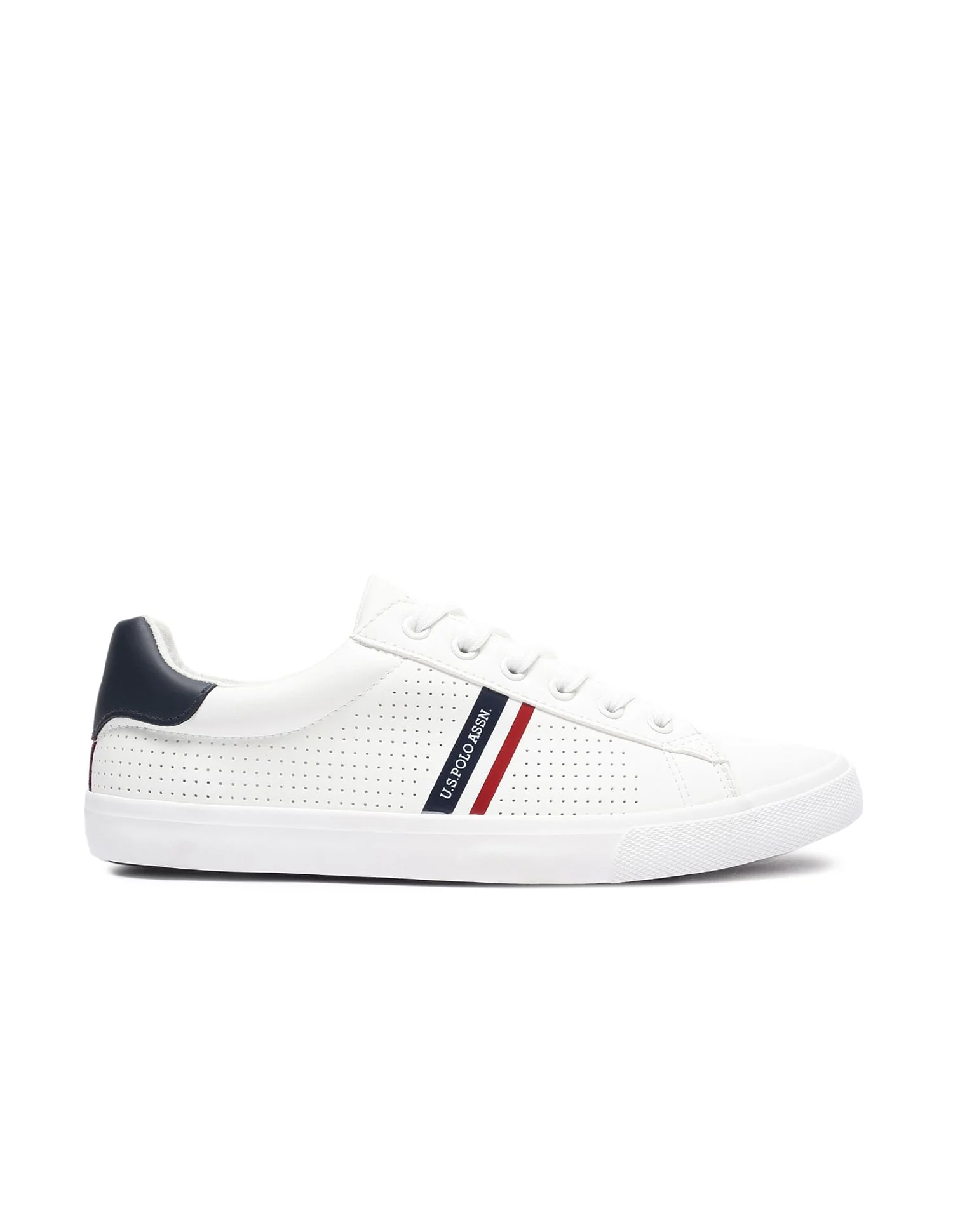 Men Perforated Lace Up Carpon 2.0 Sneakers - Image 5