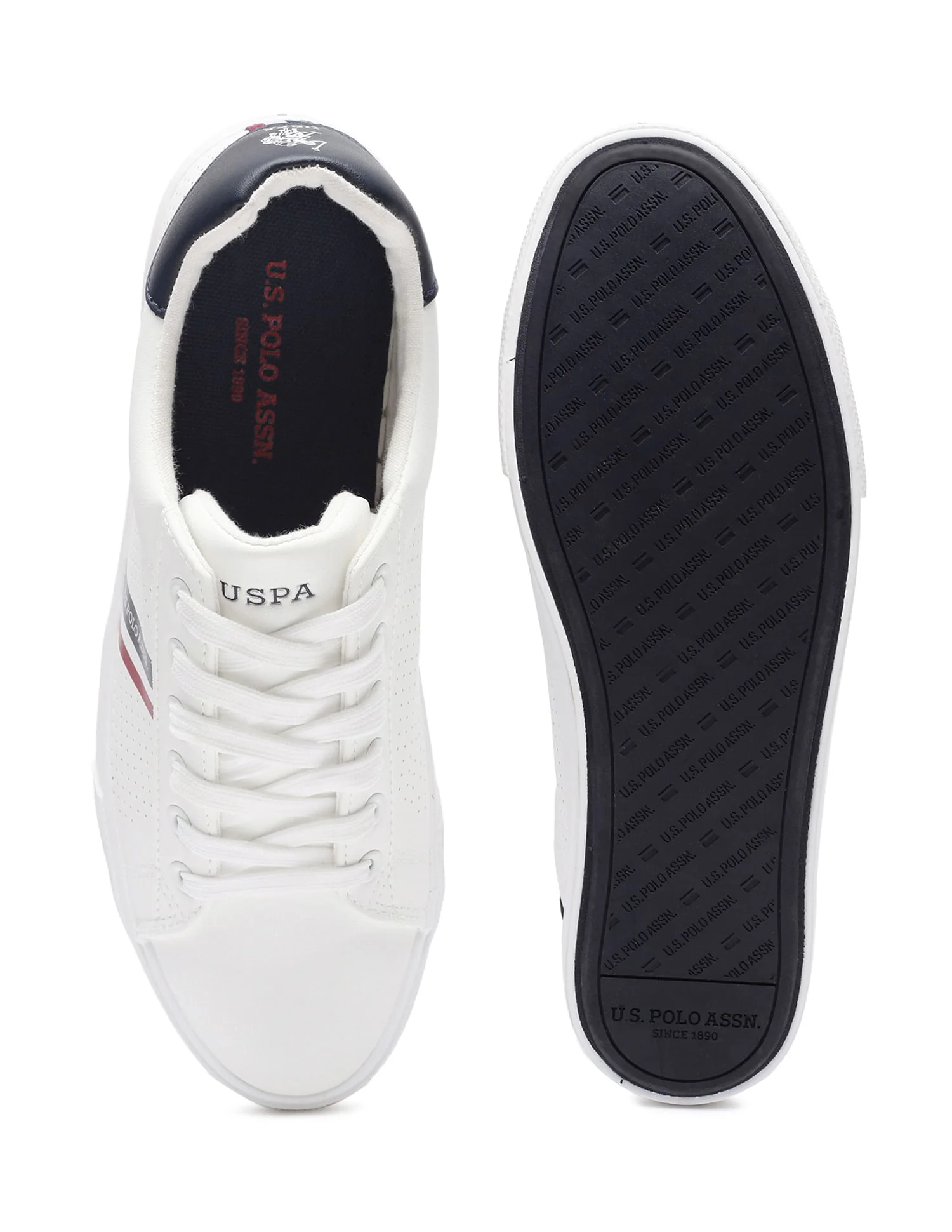 Men Perforated Lace Up Carpon 2.0 Sneakers - Image 6
