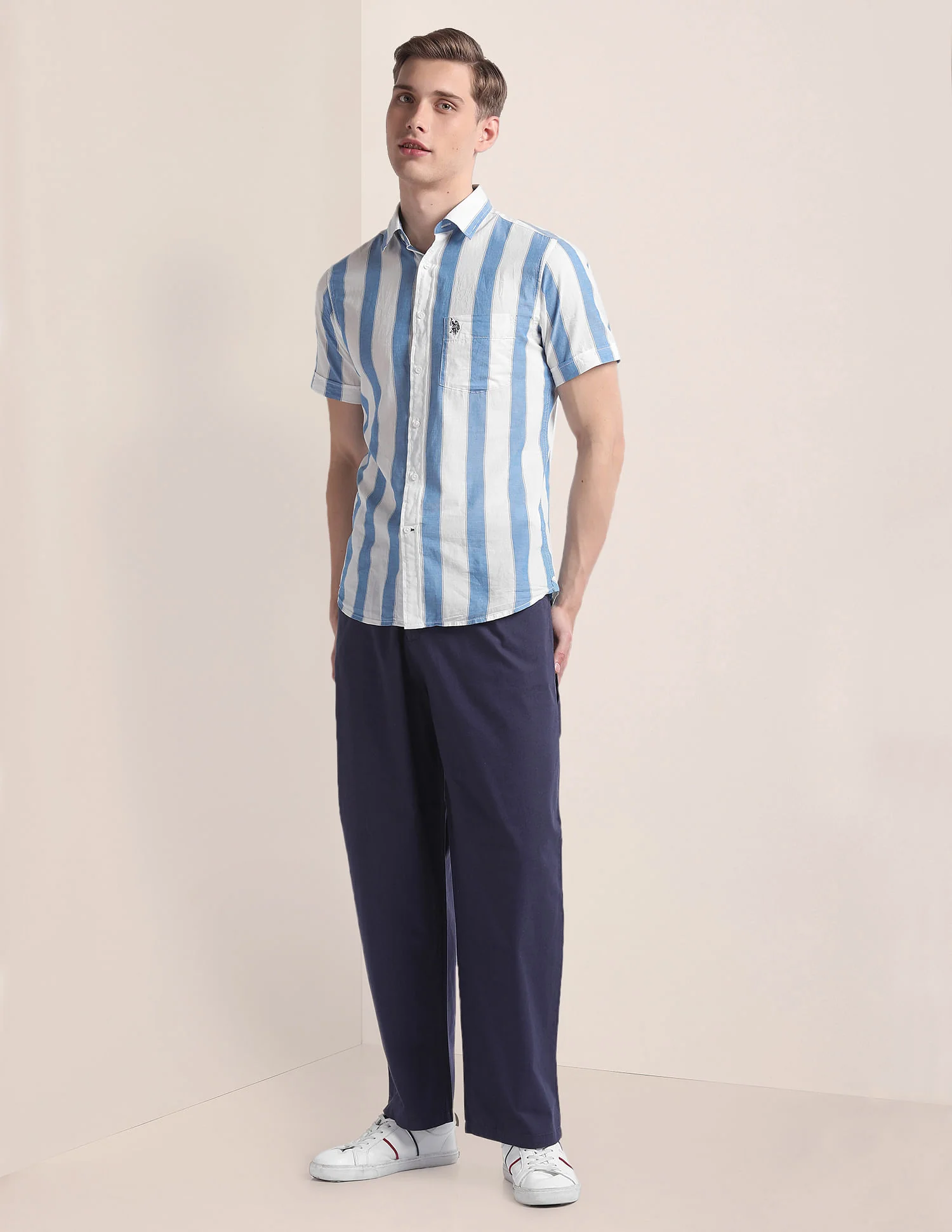 Pinpoint Oxford Striped Shirt - Image 3