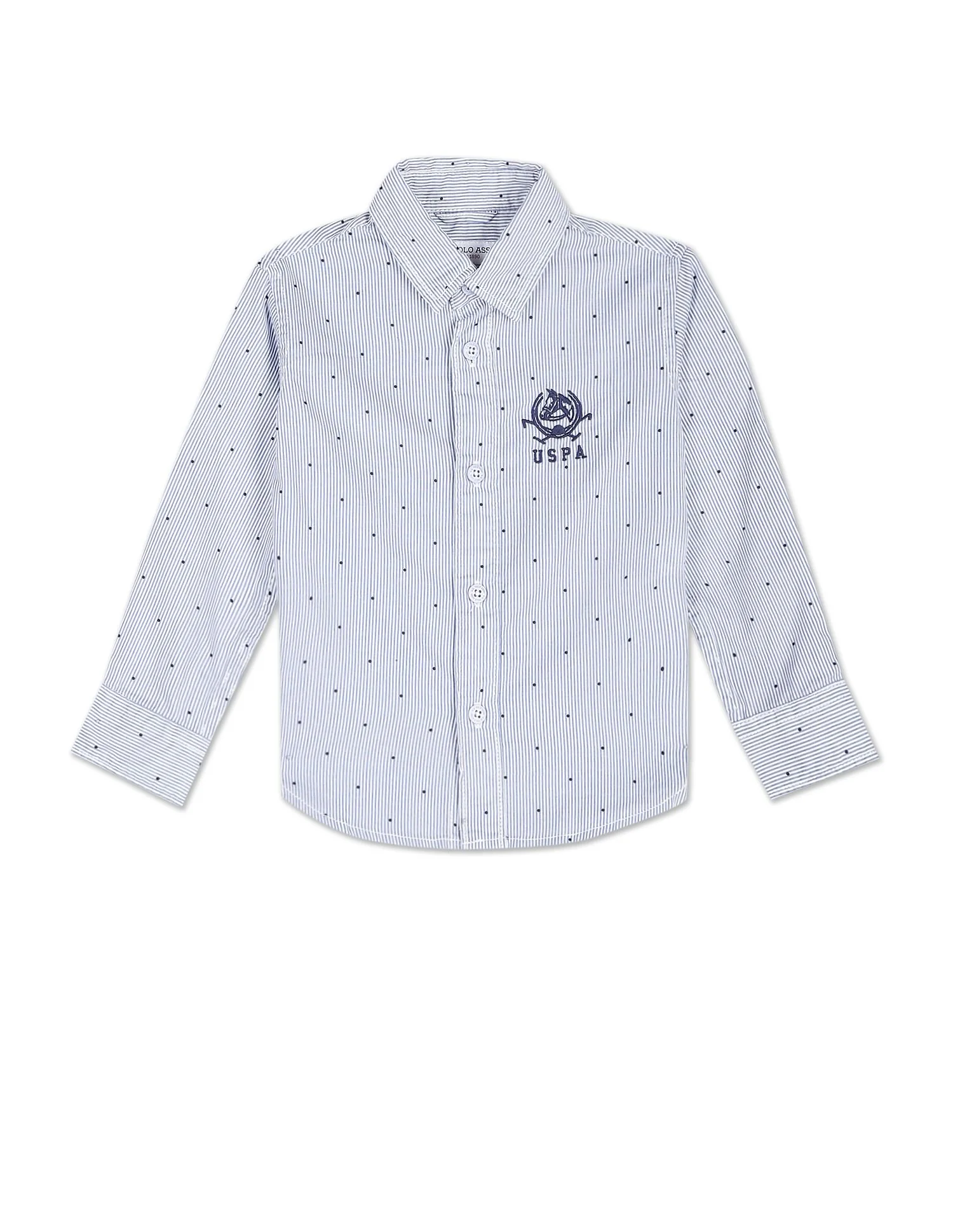 Pinstriped Cotton Shirt