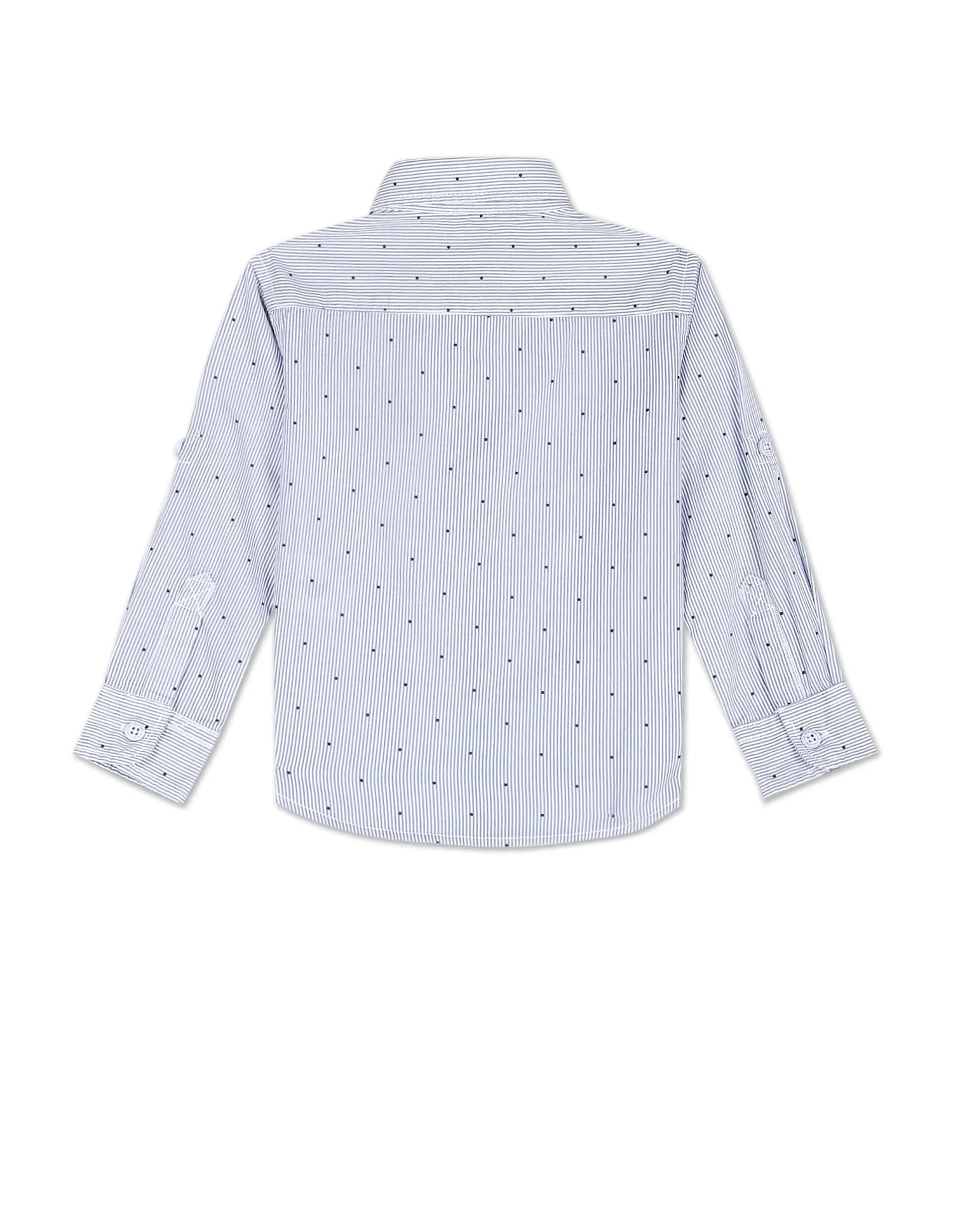 Pinstriped Cotton Shirt - Image 2
