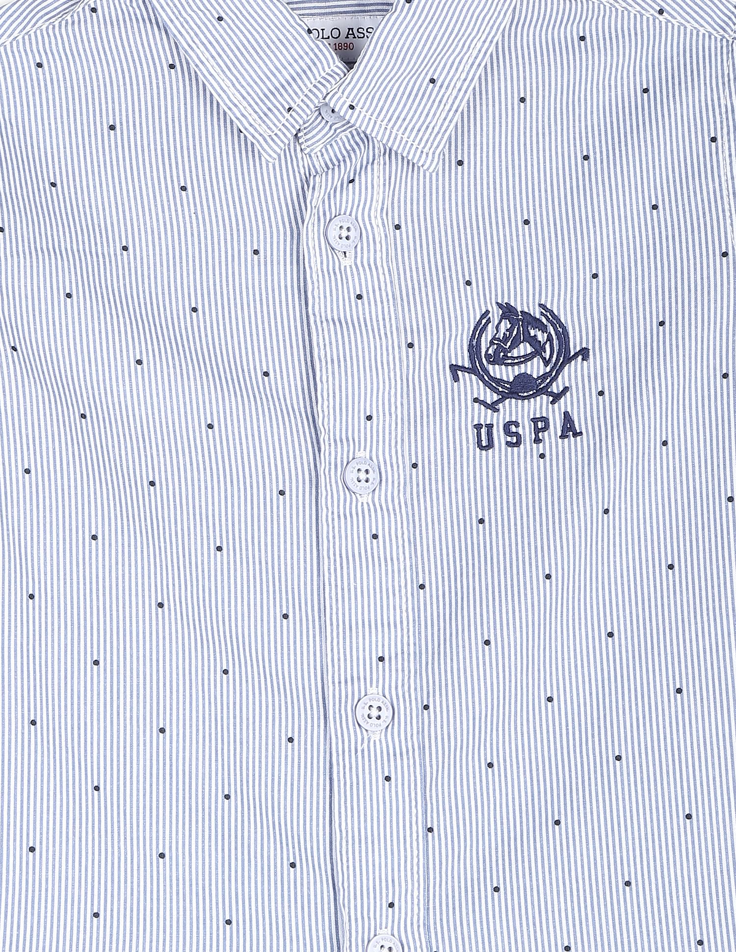 Pinstriped Cotton Shirt - Image 3
