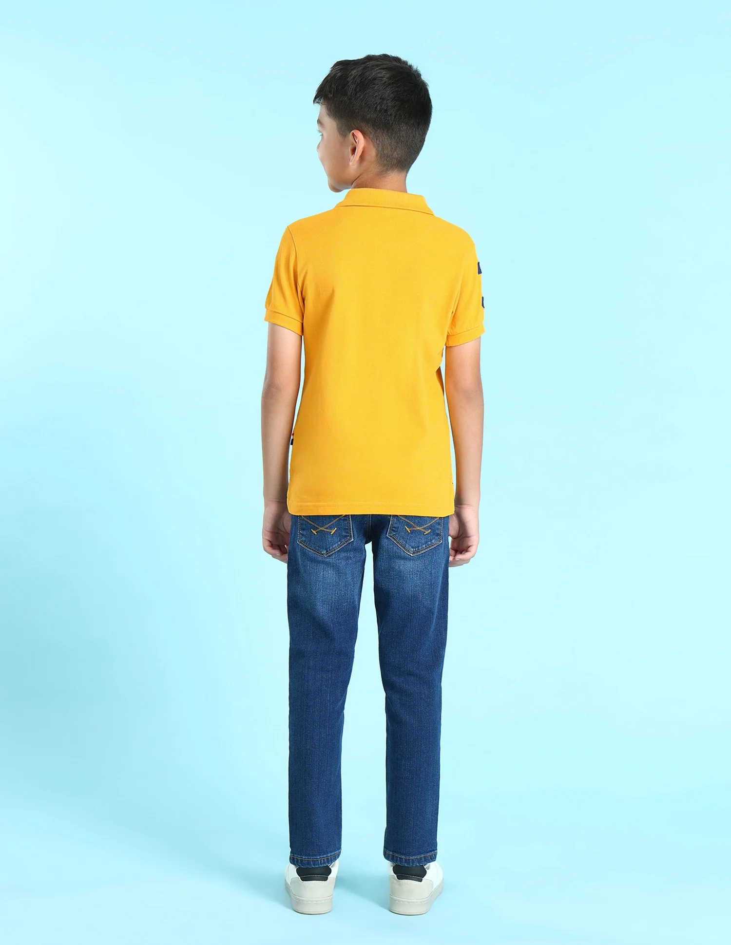Pique Solid Polo Shirt - Image 4