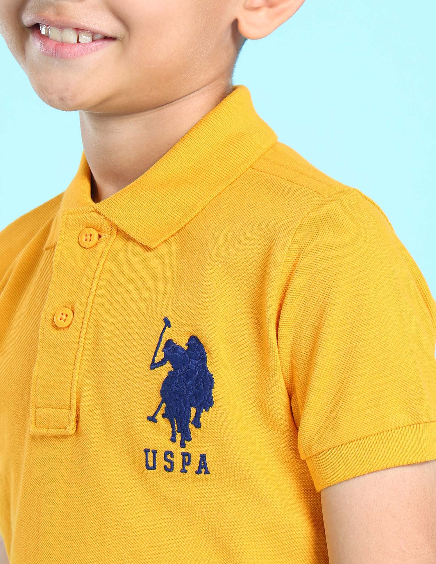 Pique Solid Polo Shirt - Image 5