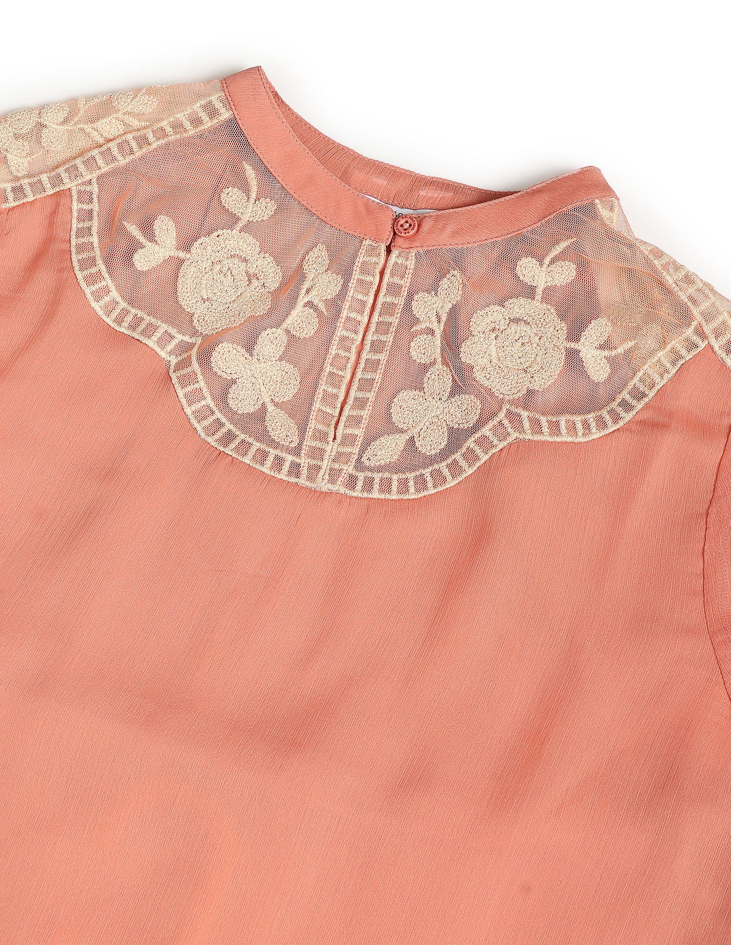 Placement Lace Embroidery Top - Image 2