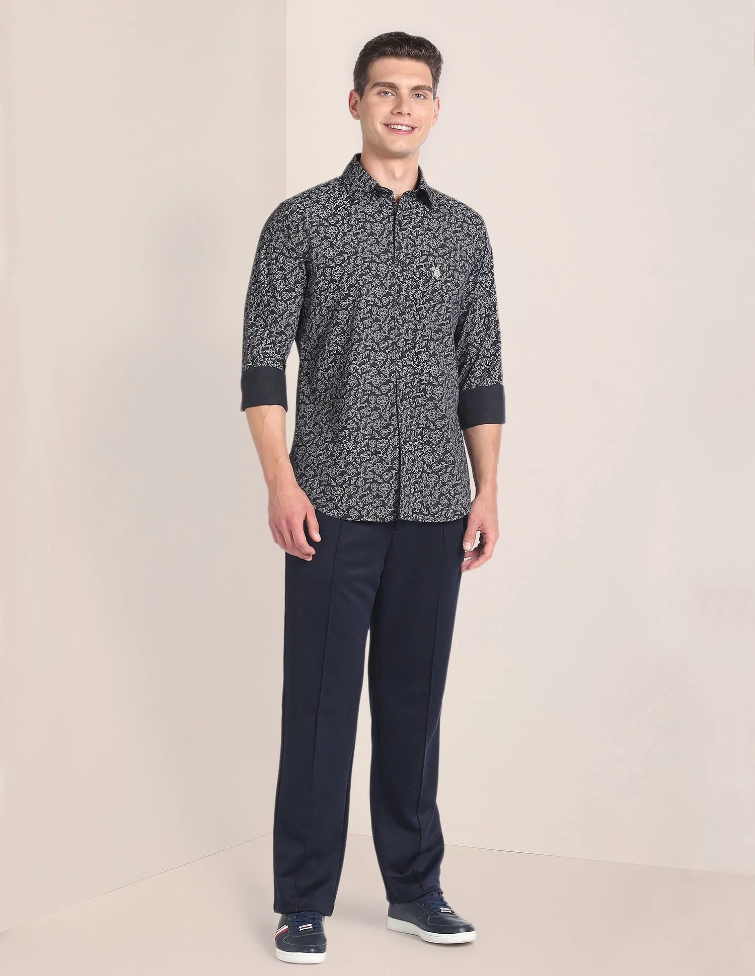 Premium Cotton Floral Shirt - Image 3