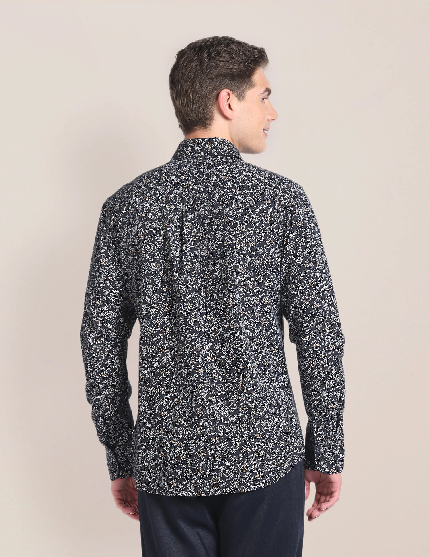 Premium Cotton Floral Shirt - Image 5