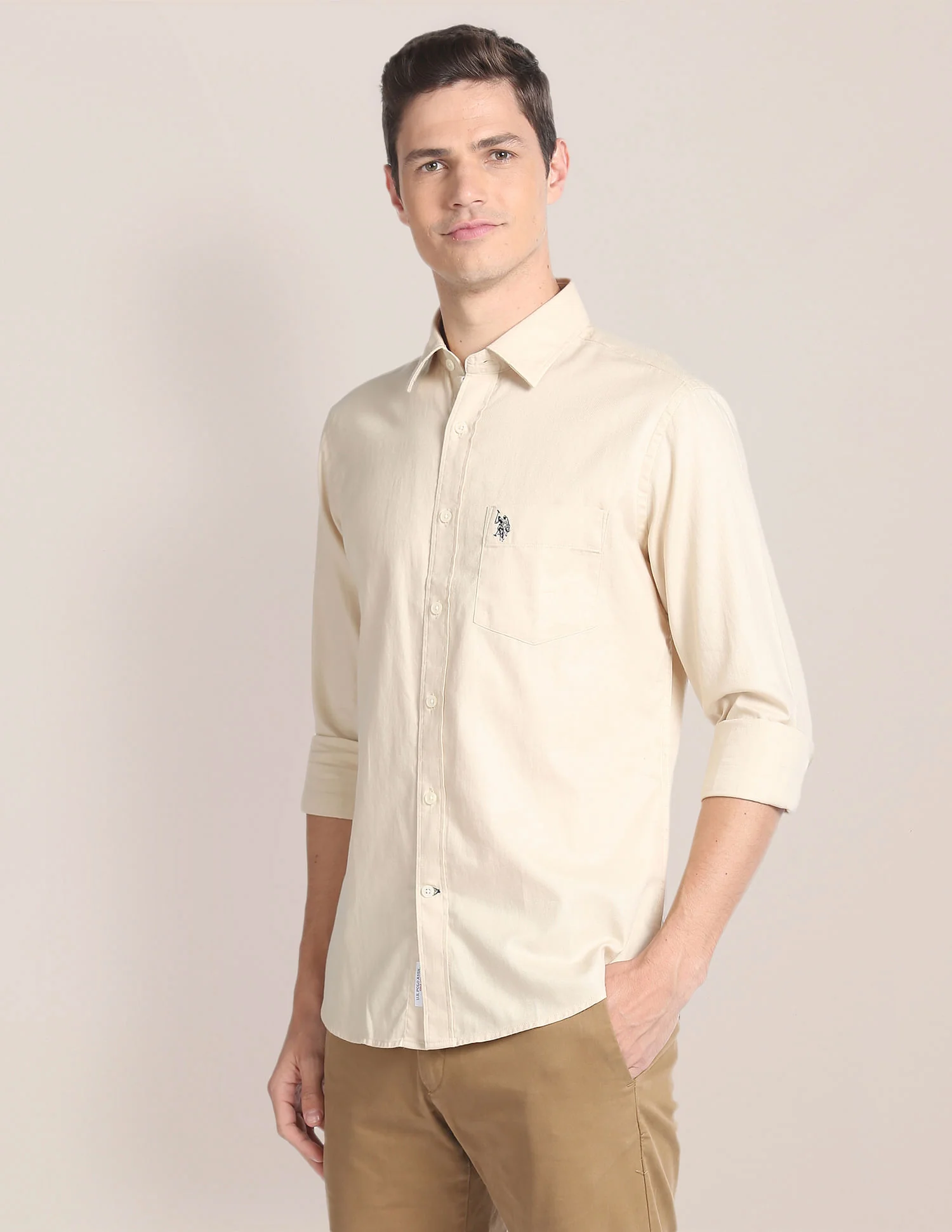 Premium Cotton Solid Shirt - Image 4