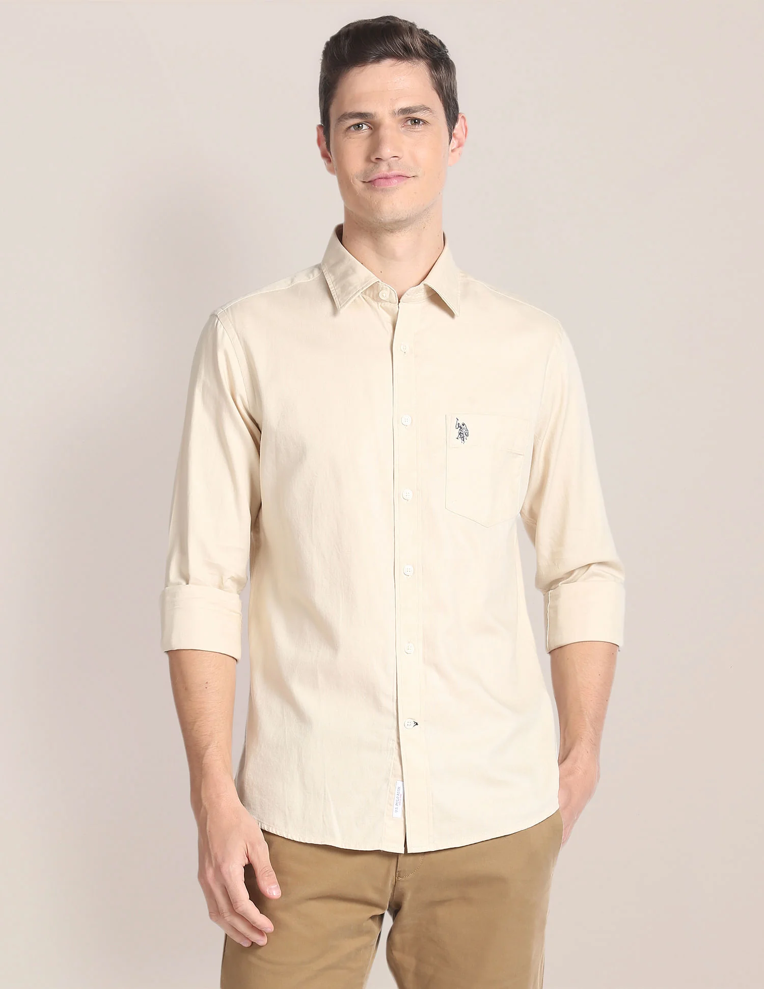Premium Cotton Solid Shirt - Image 6