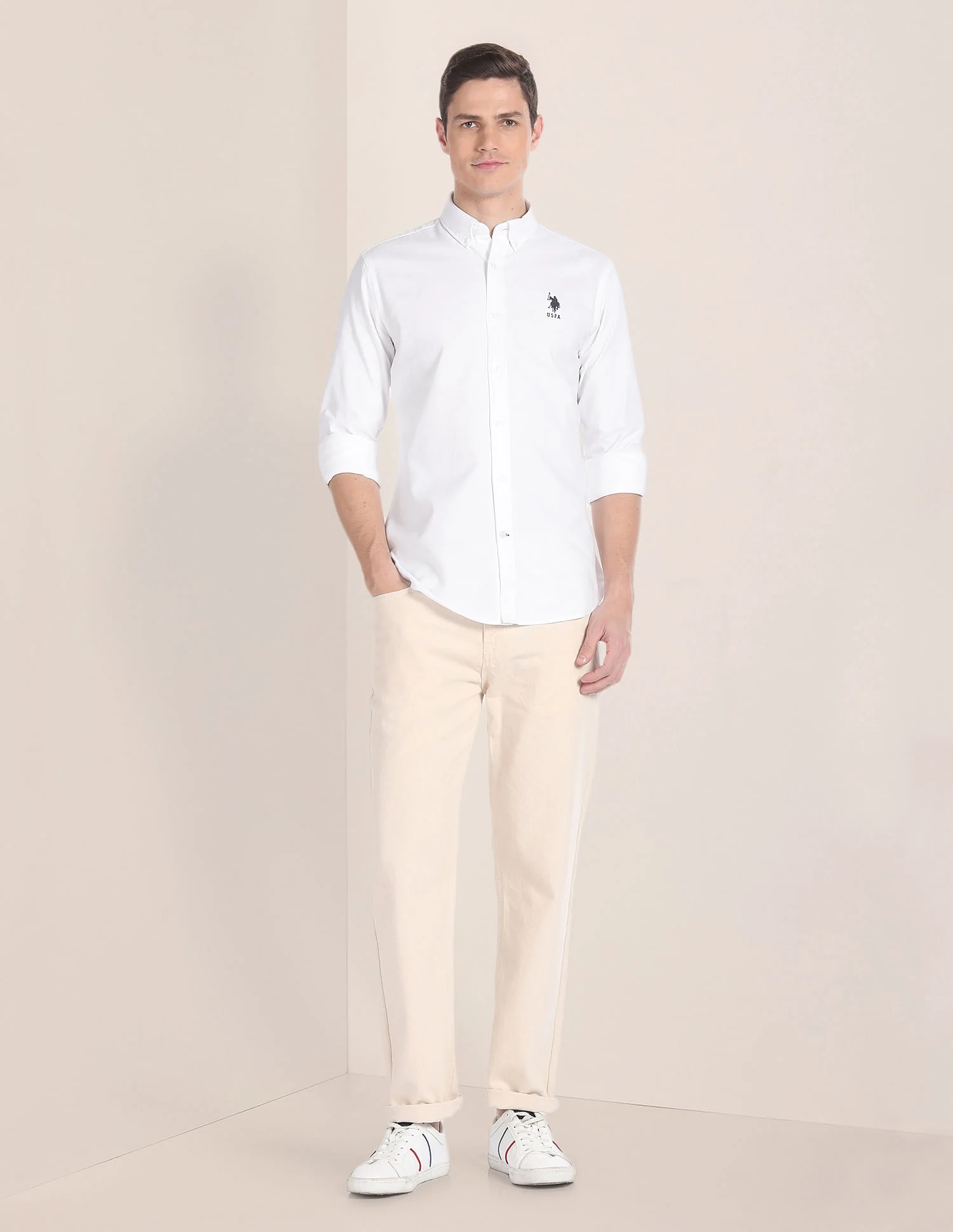 Premium Cotton Solid Shirt - Image 3