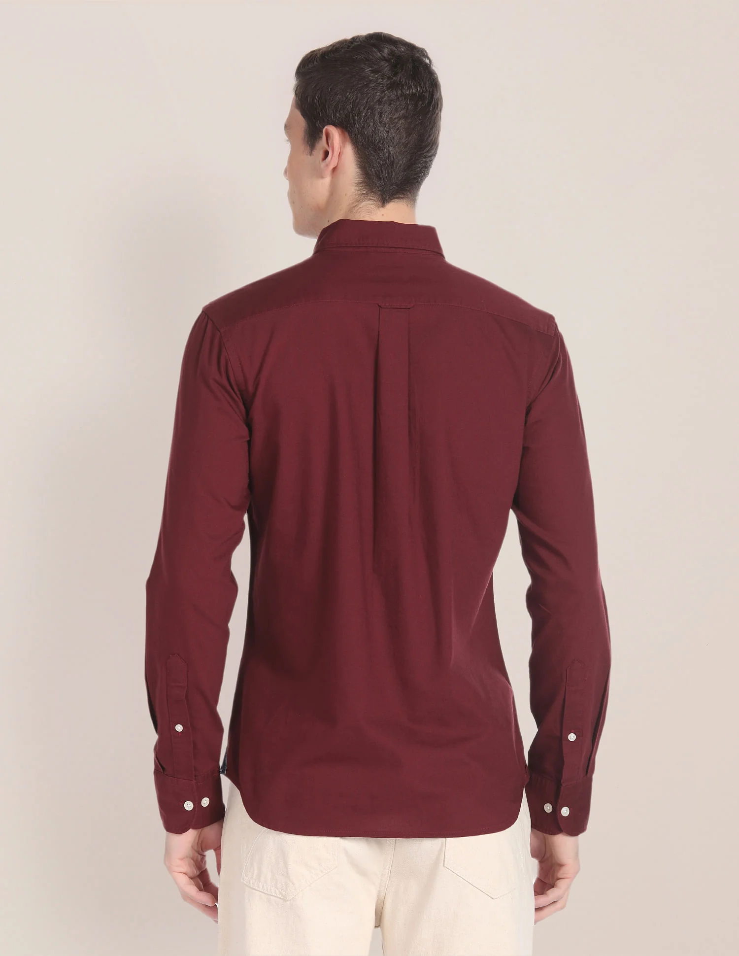 Premium Cotton Solid Shirt - Image 5